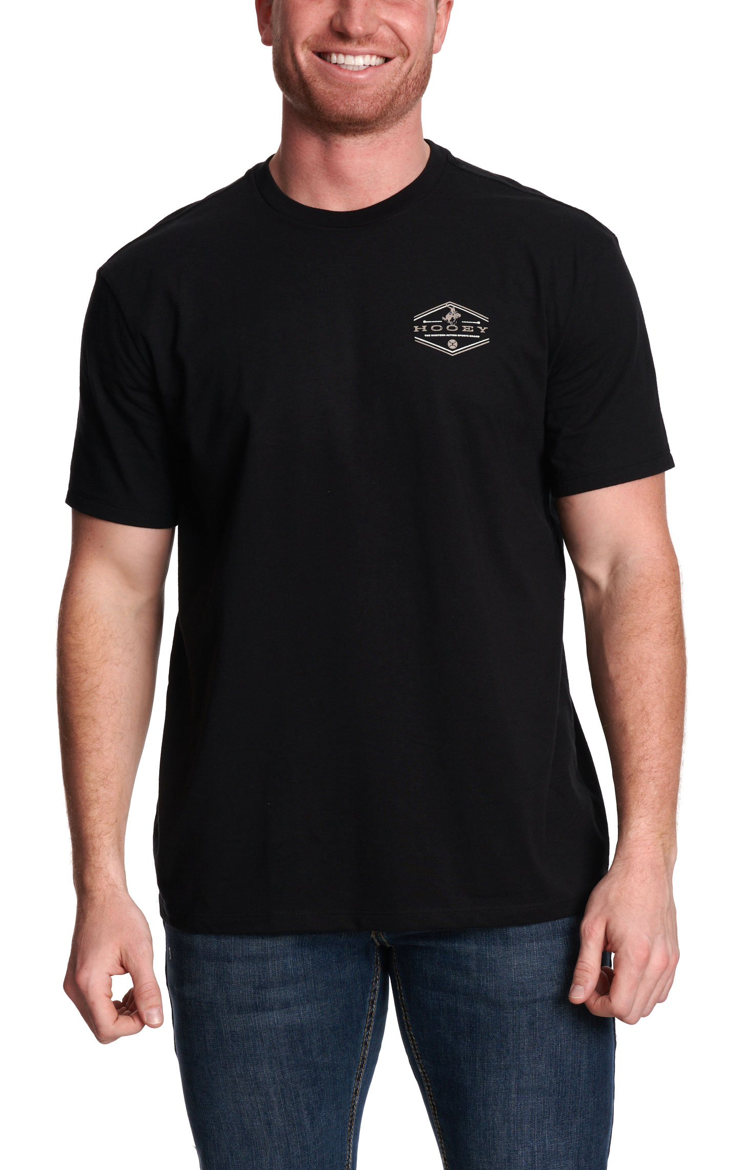Hooey Men's Black Western T-Shirt - Image 1