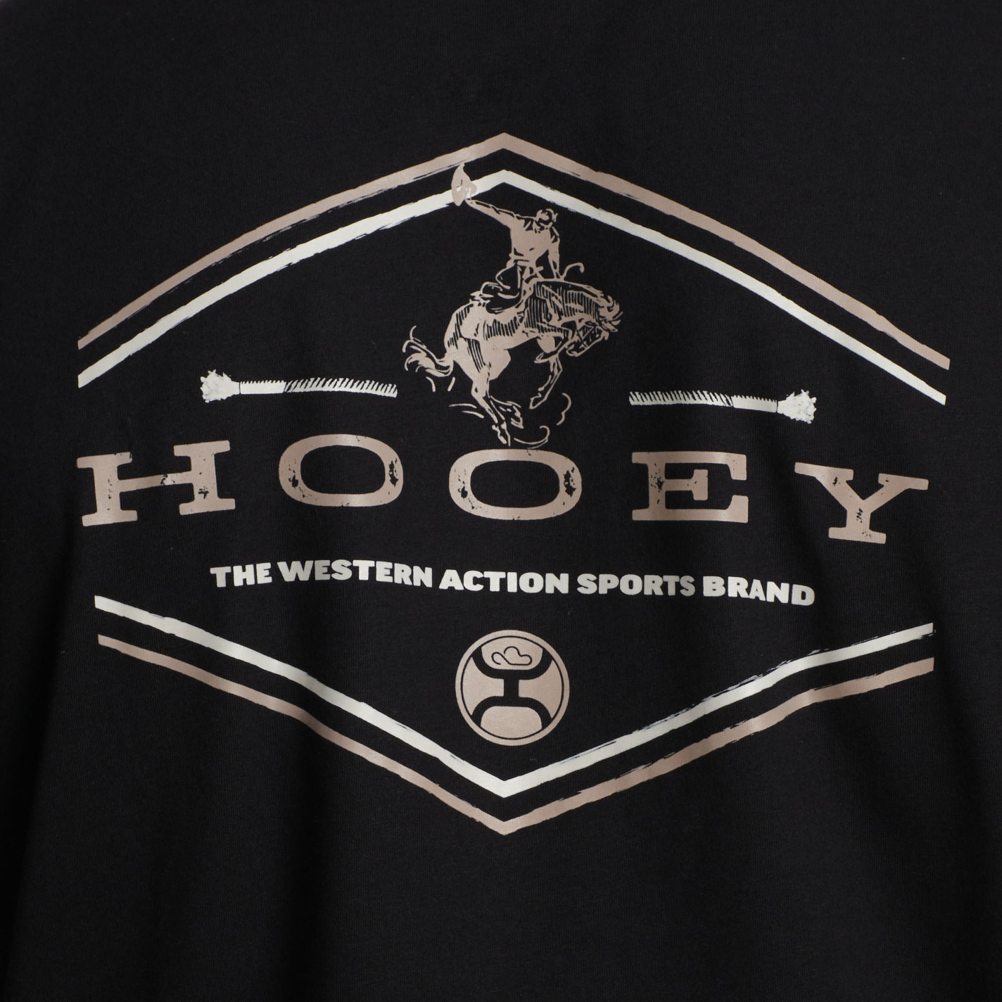 Hooey Men's Black Western T-Shirt - Image 1