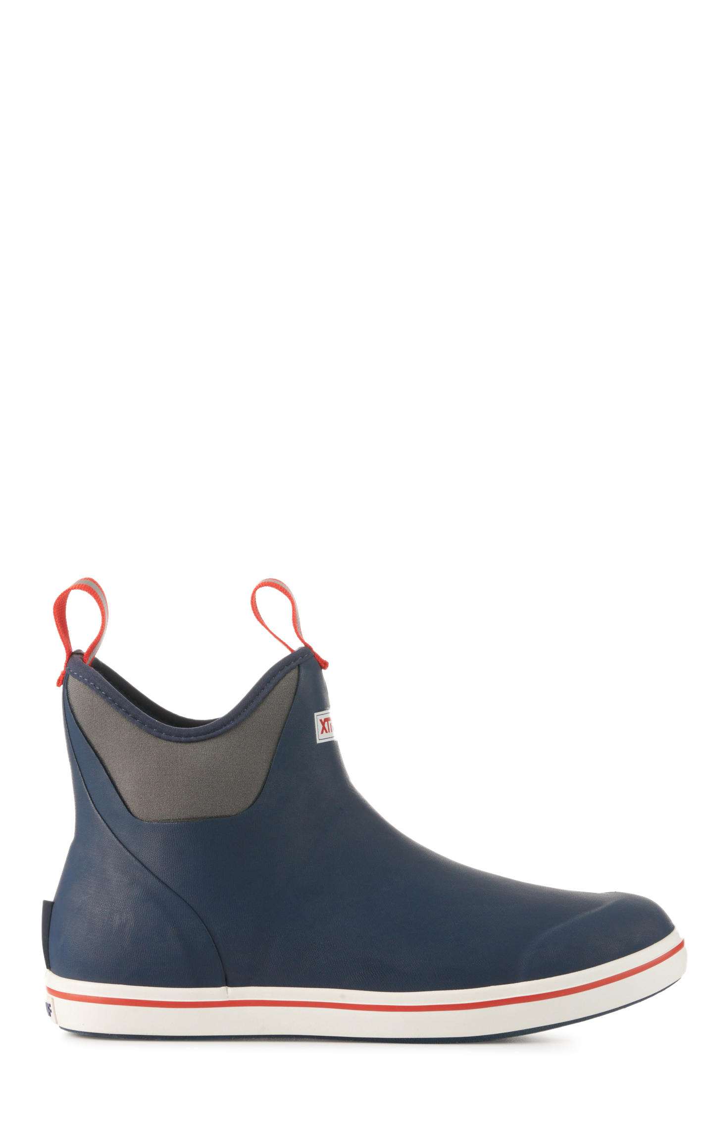 XTRATUF Men's Navy Ankle Deck Rubber Boots - Image 4