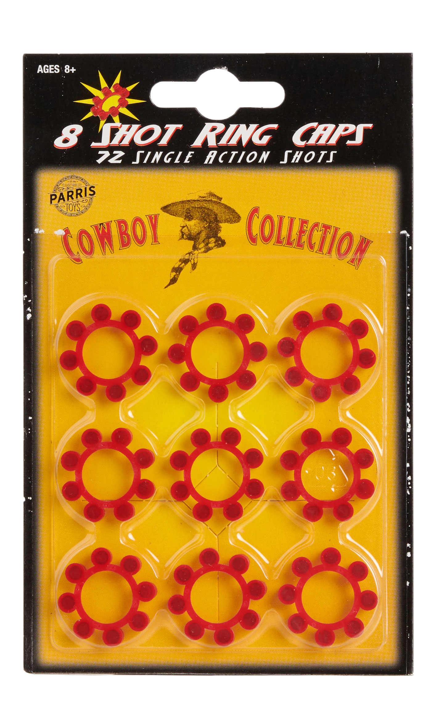 Parris Toys 8 Shot Action Ring Caps - Image 1