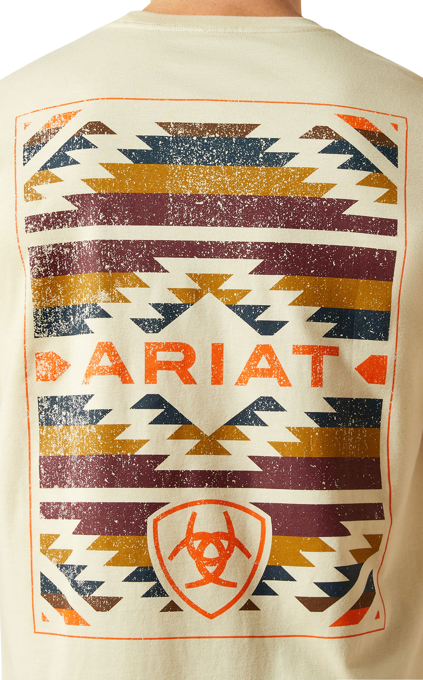 Ariat Men's Natural Tapaz Zapoteco Graphic T-Shirt - Image 1