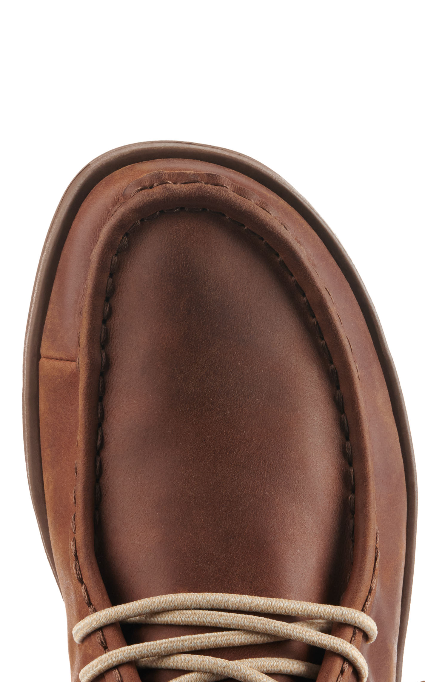 Hey Dude Men's Wally Grip Craft Brown Leather Lace Up Casual Shoes - Image 1