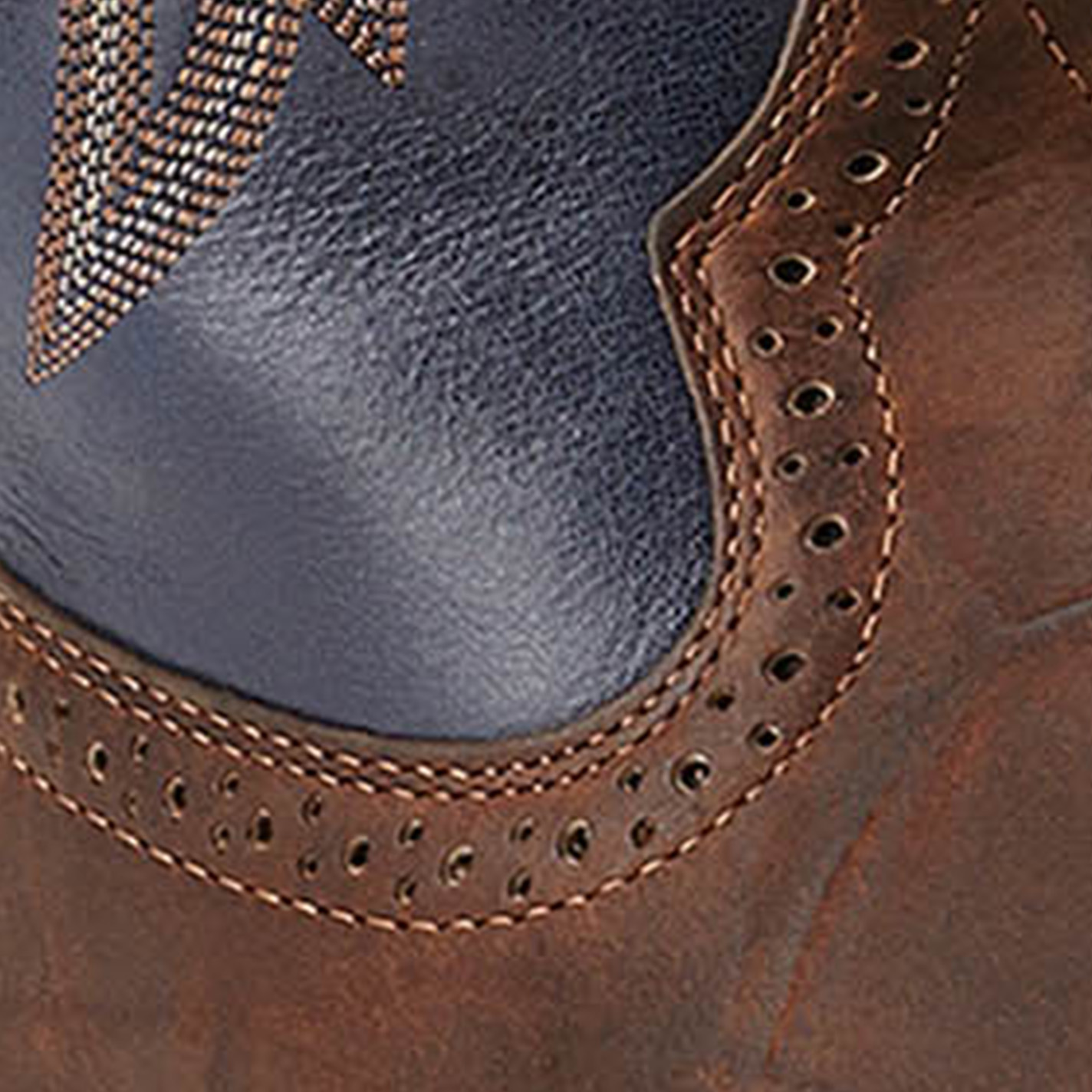 Ariat Men's Tycoon Bar & Arizona Sky Wide Square Toe Cowboy Boots - Image 1
