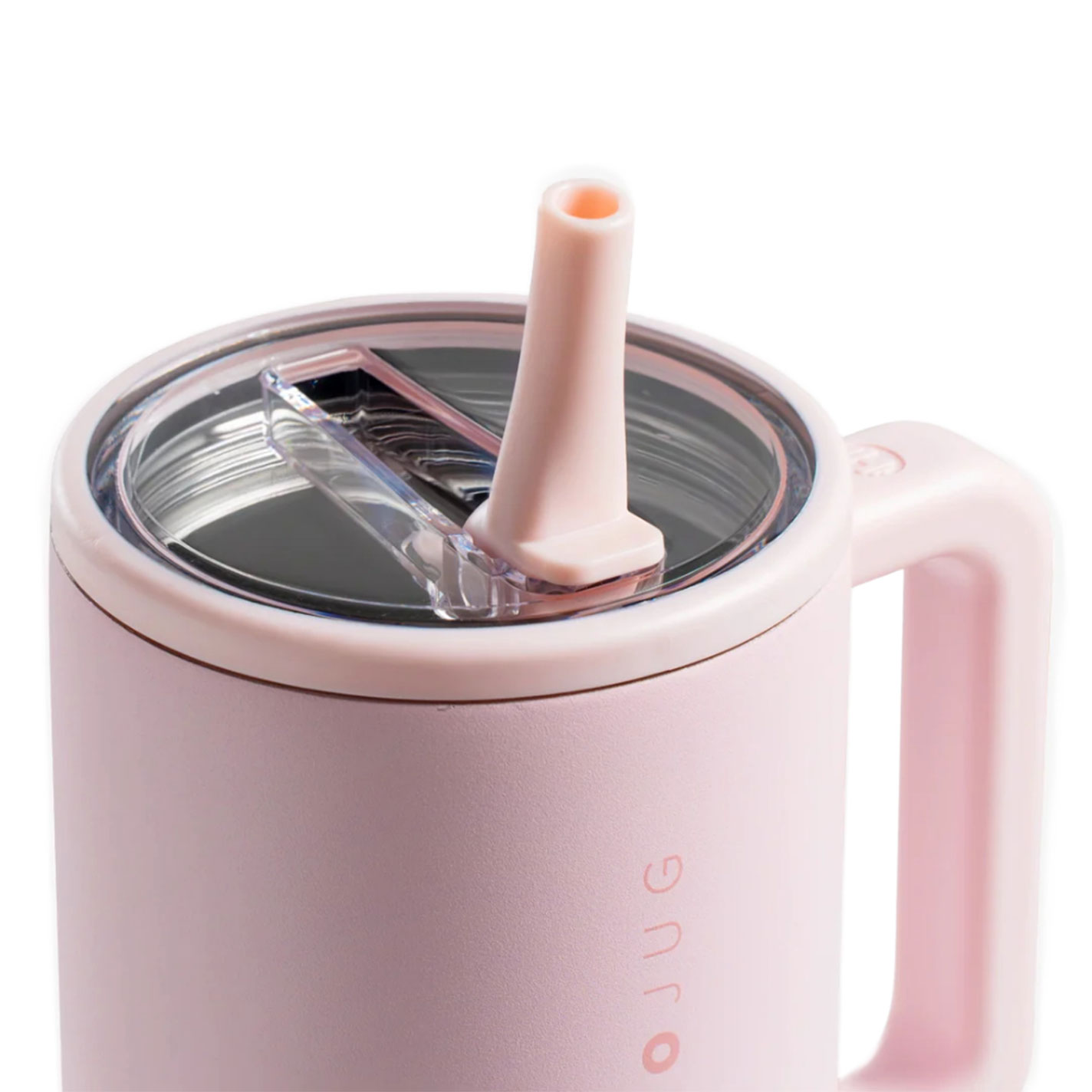 HydroJug Pink Sand 40 oz Traveler Mug - Image 1
