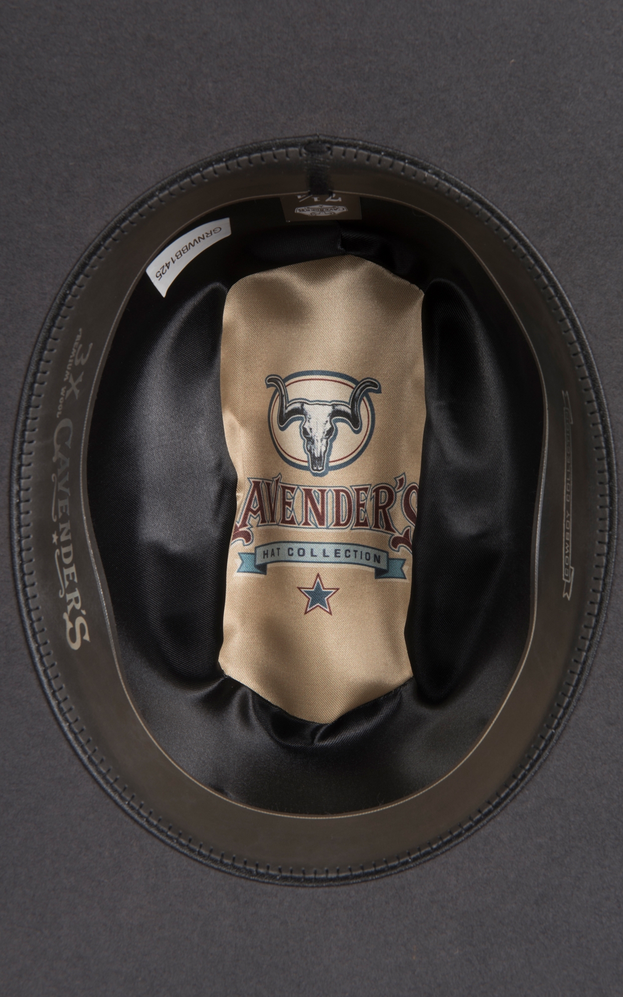 Cavender's Cowboy Collection 3X Granite Premium Wool Cowboy Hat - Image 1