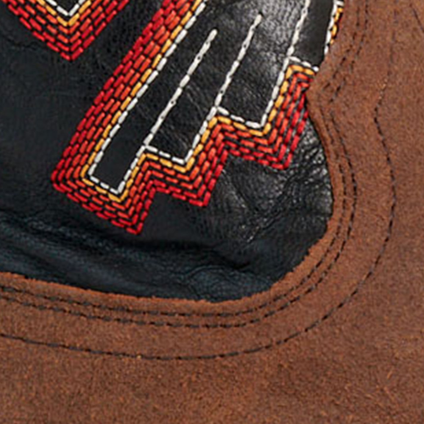 Ariat Men's Weathered Wicker & Bayou Black Wide Square Toe Cowboy Boots - Image 1