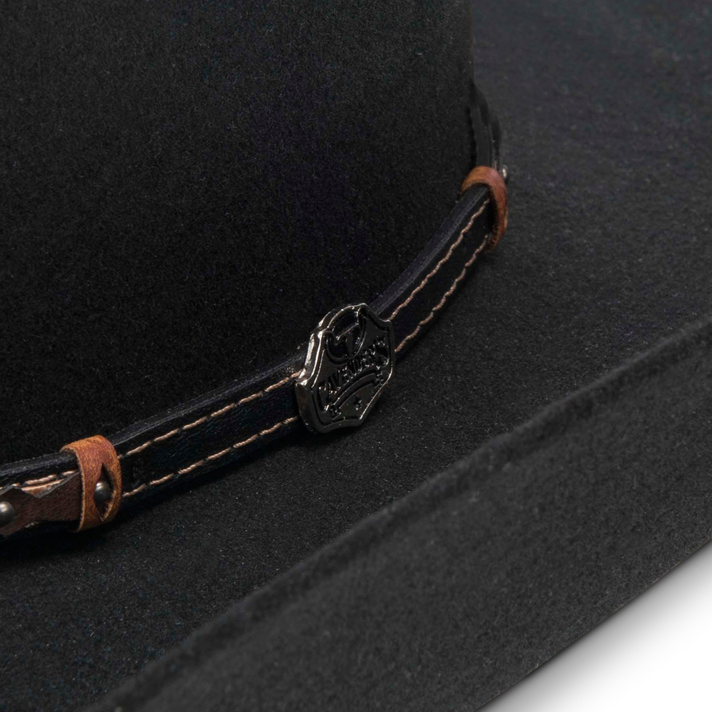 Cavender's Cowboy Collection 3X Black Premium Wool Cowboy Hat - Image 1