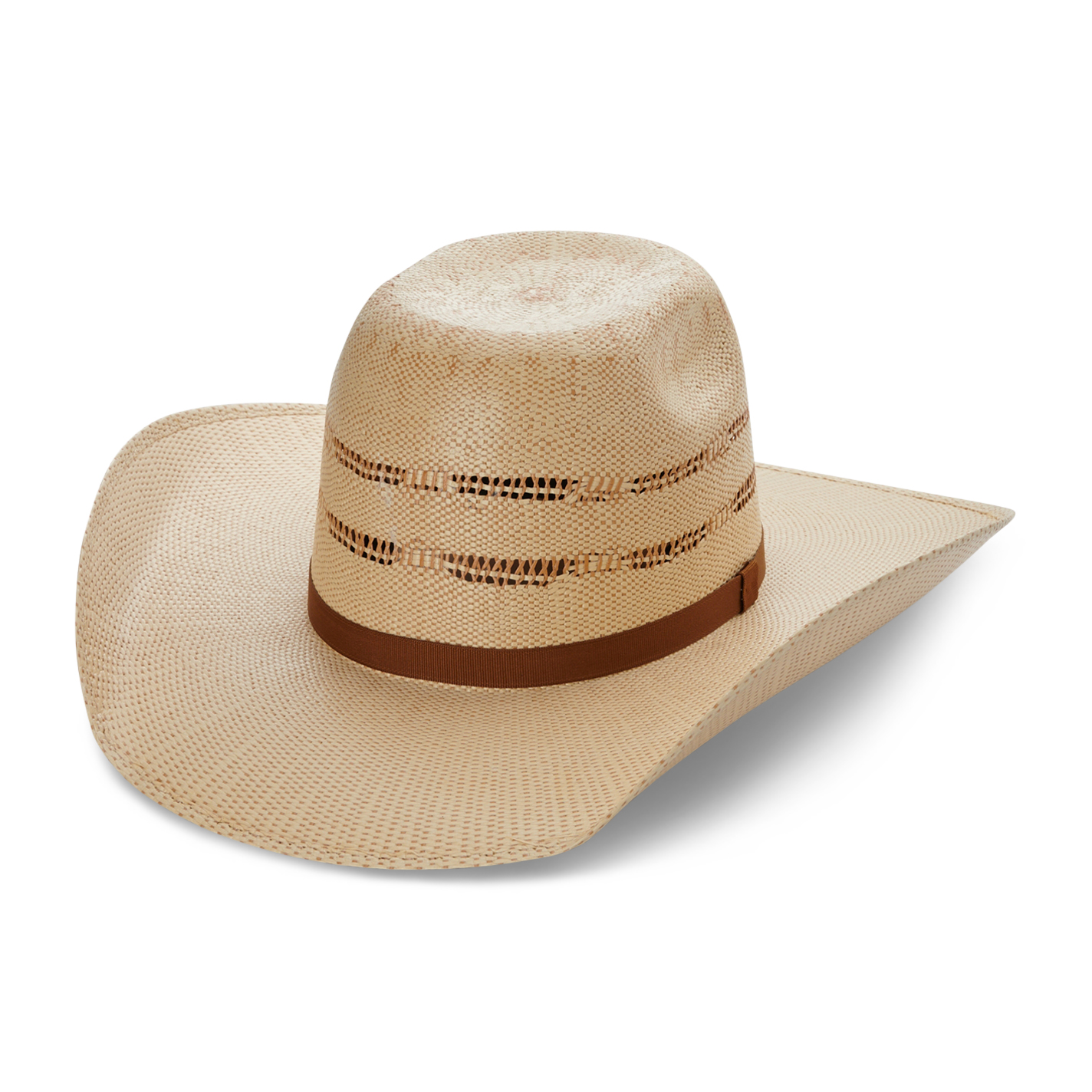 Twister Youth Two Toned Brick Straw Hat - Image 1