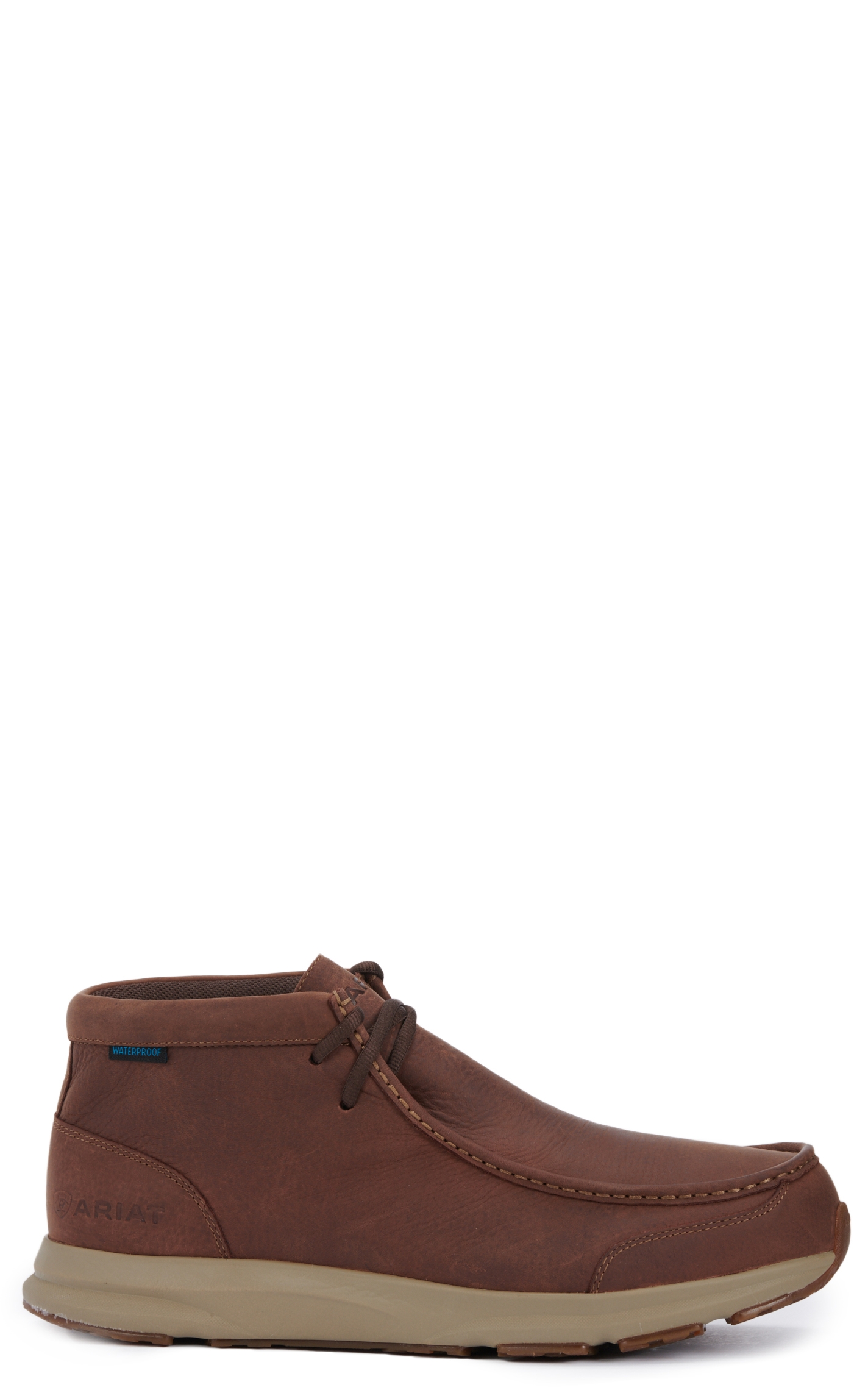 Ariat Men's Spitfire Reliable Brown Waterproof Moc Toe Casual Shoes - Image 1