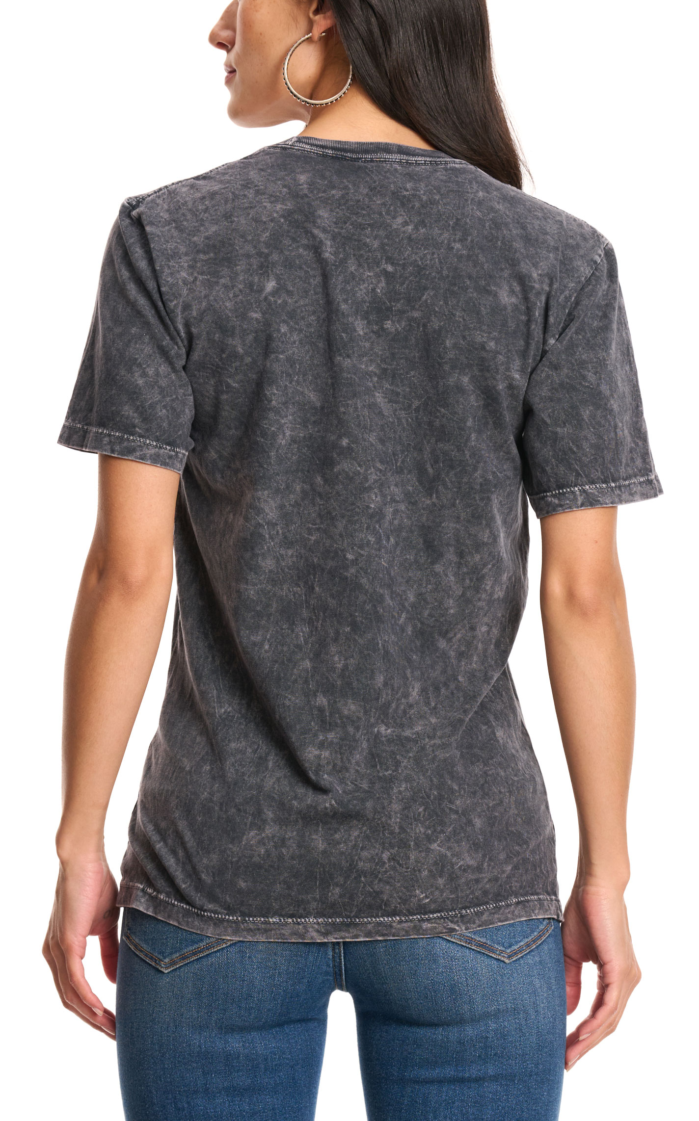 Lotus Fashion Women's Black Wild West Graphic T-Shirt - Image 2