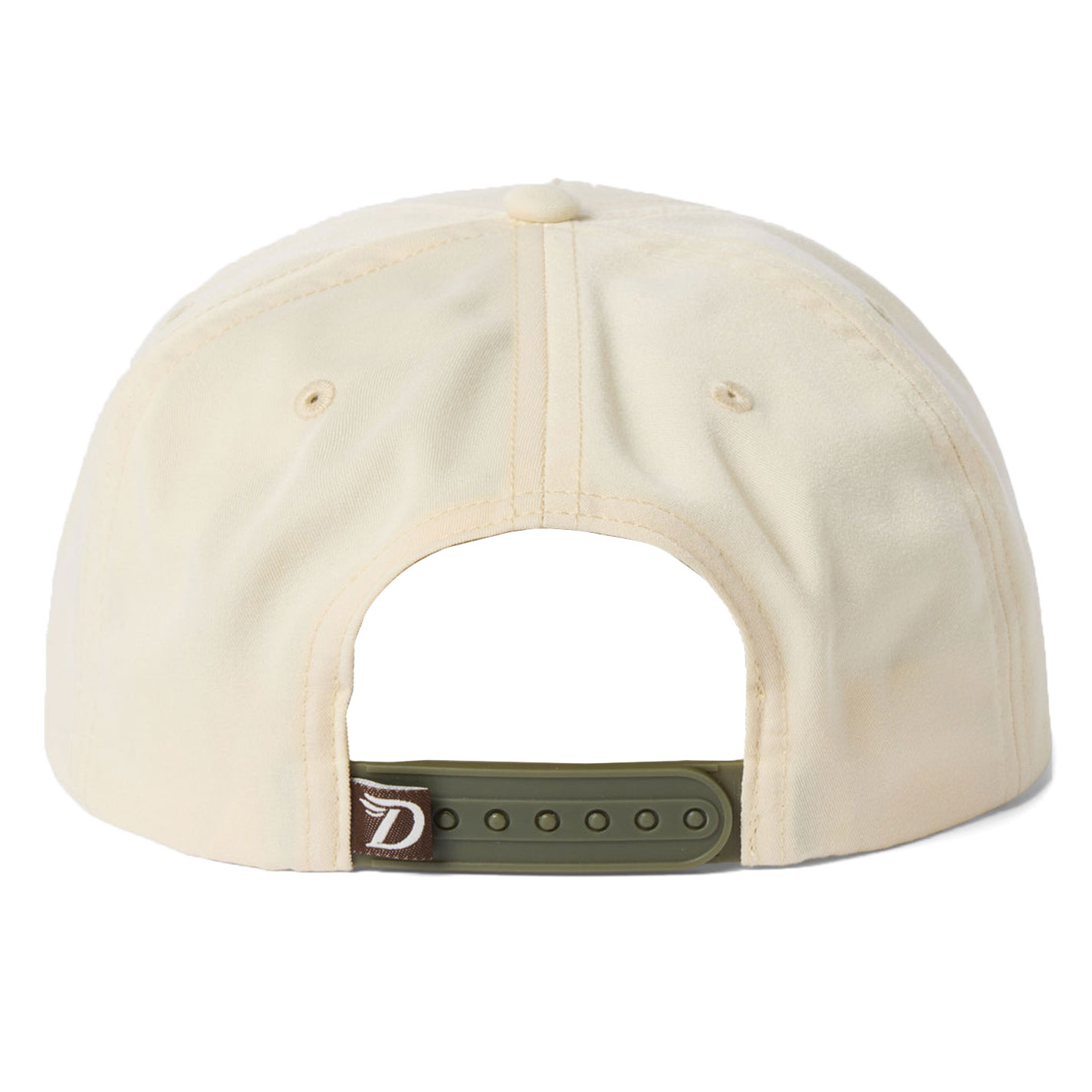 Duck Camp Ivory Blue Crab Embroidered With Rope Curved Bill Cap - Image 1