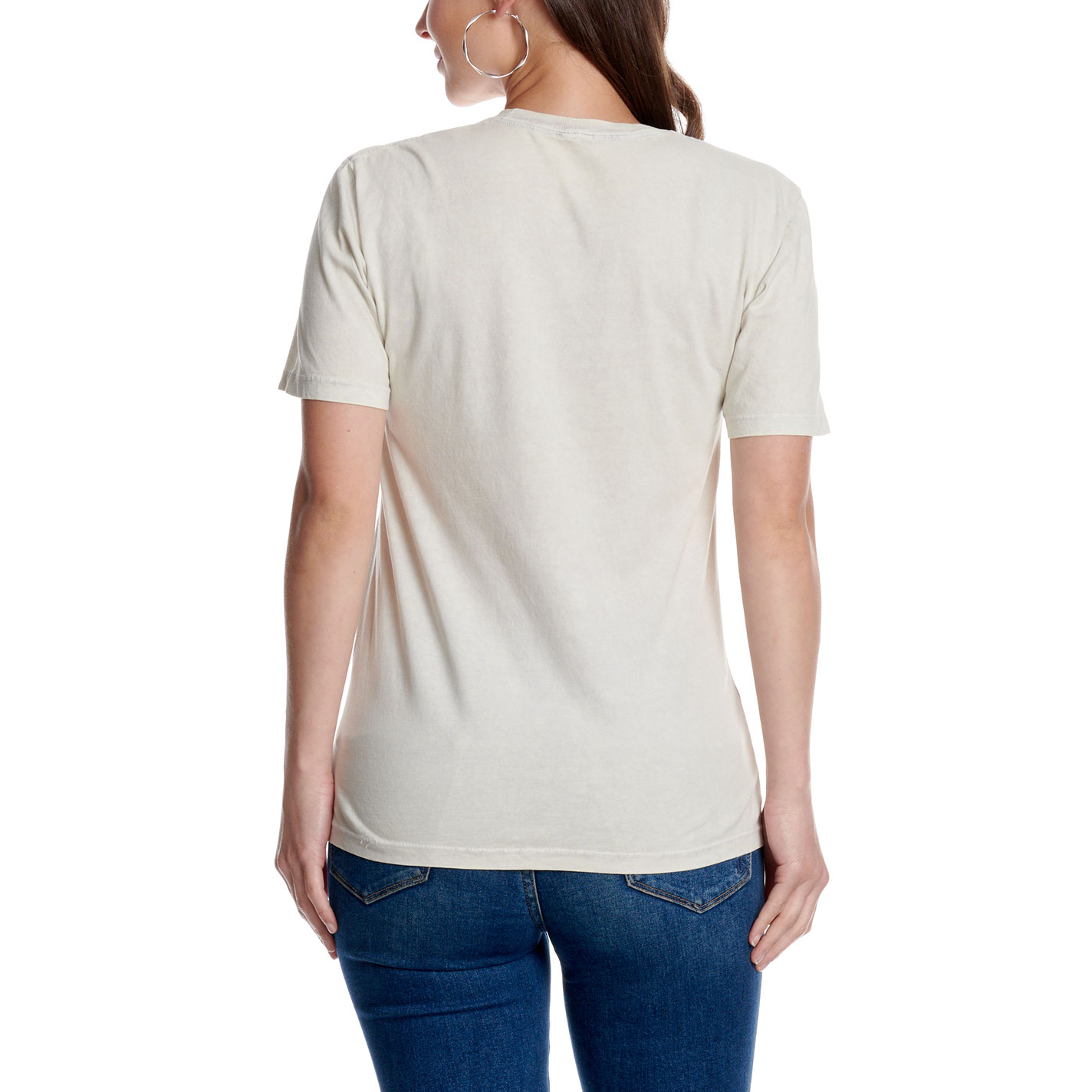 Lotus Fashion Women's Off White Road Trip Graphic T-Shirt - Image 1