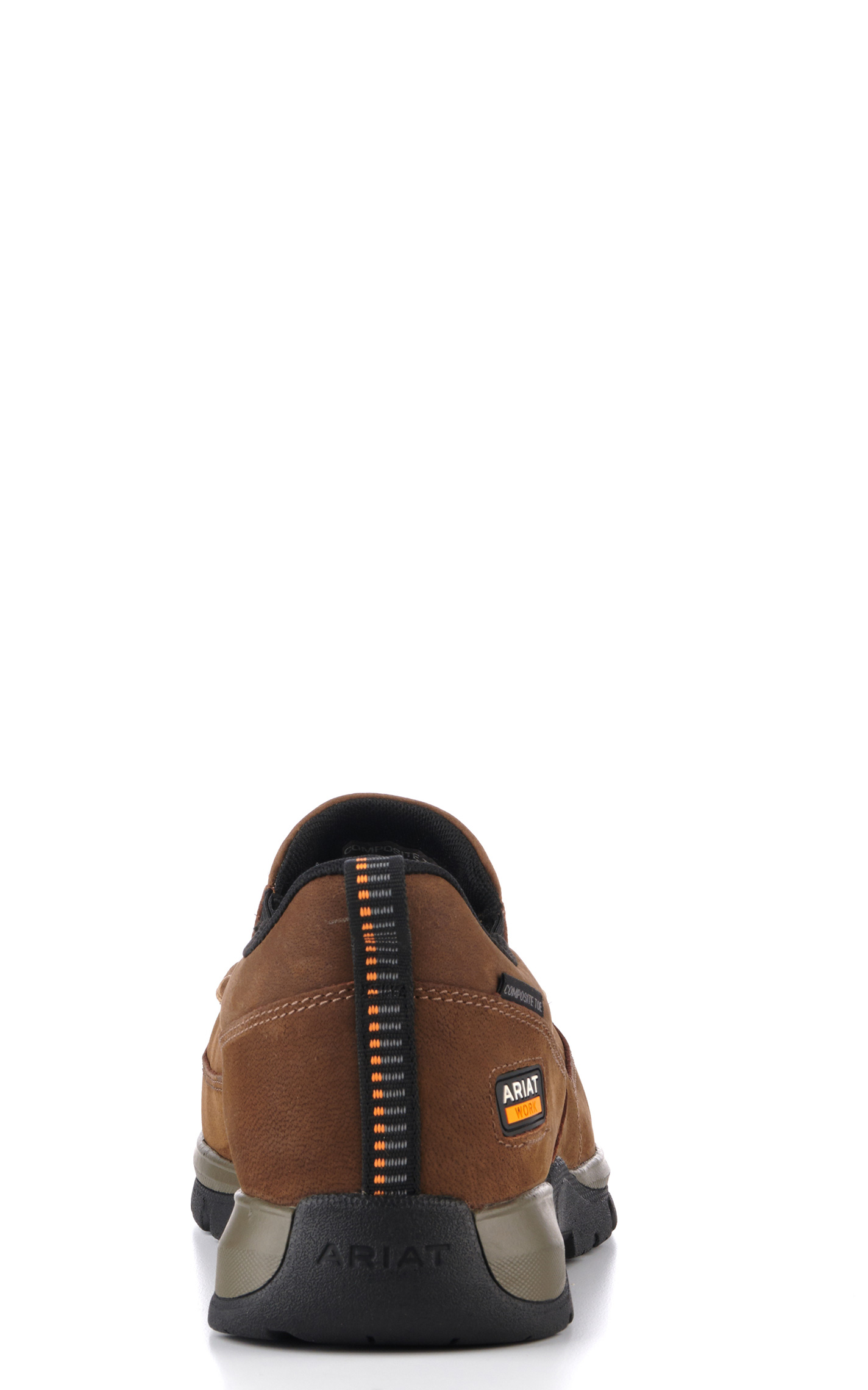 Ariat Men's Edge LTE Dark Brown Round Composite Toe Slip On Work Boot - Image 1