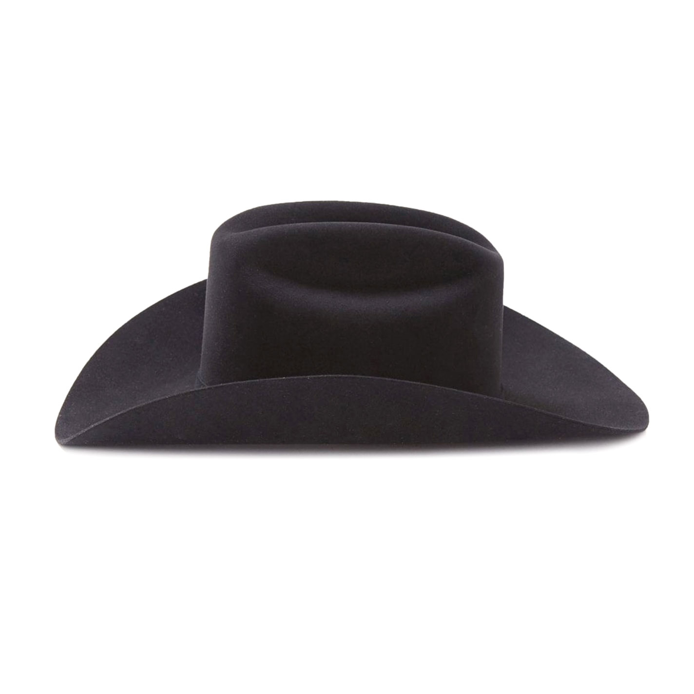 Stetson 100X El Presidente Black Felt Cowboy Hat - Image 1