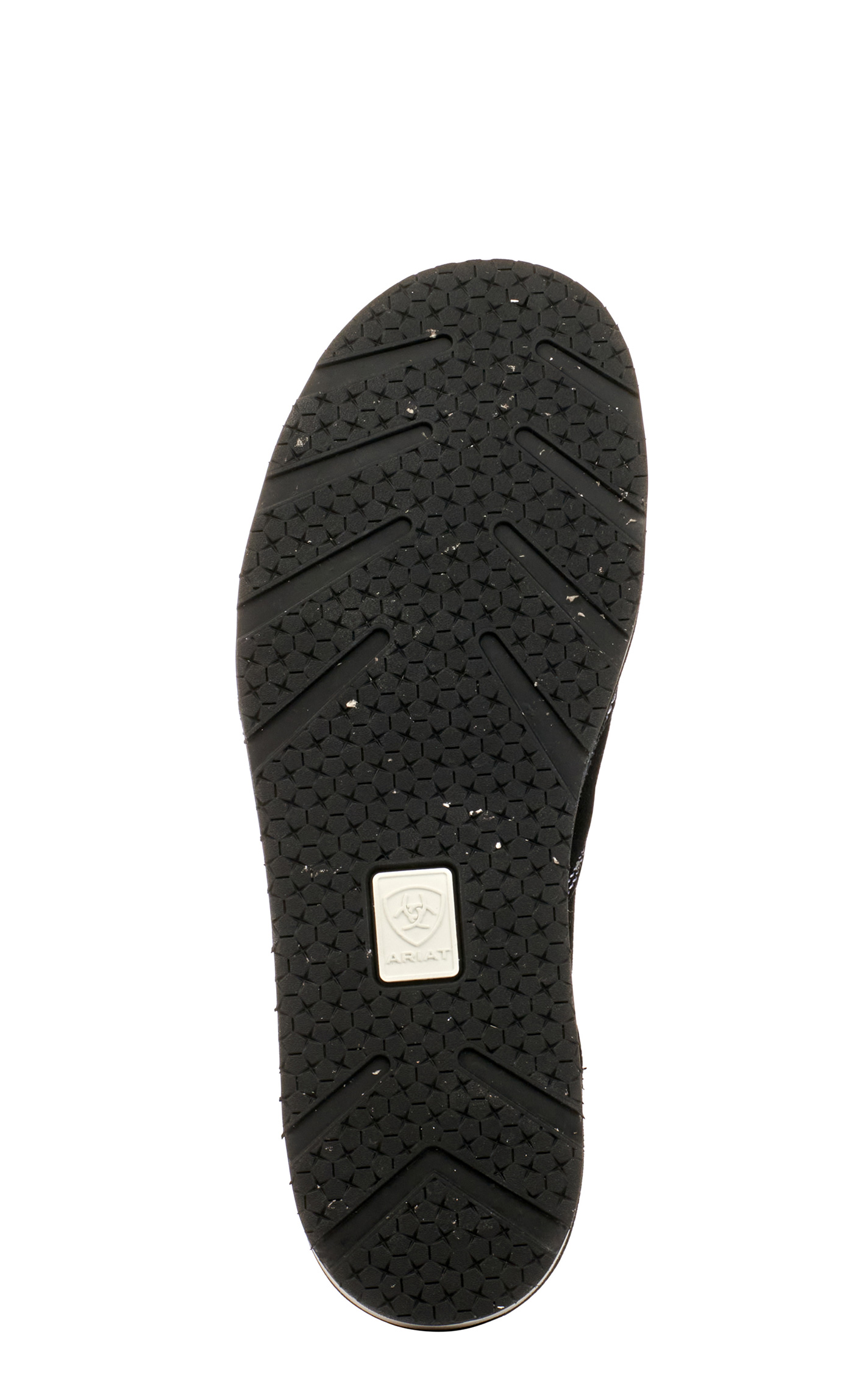 Ariat Women's Cruiser Black Suede and Spotted Cow Print Hair Casual Shoes - Image 1