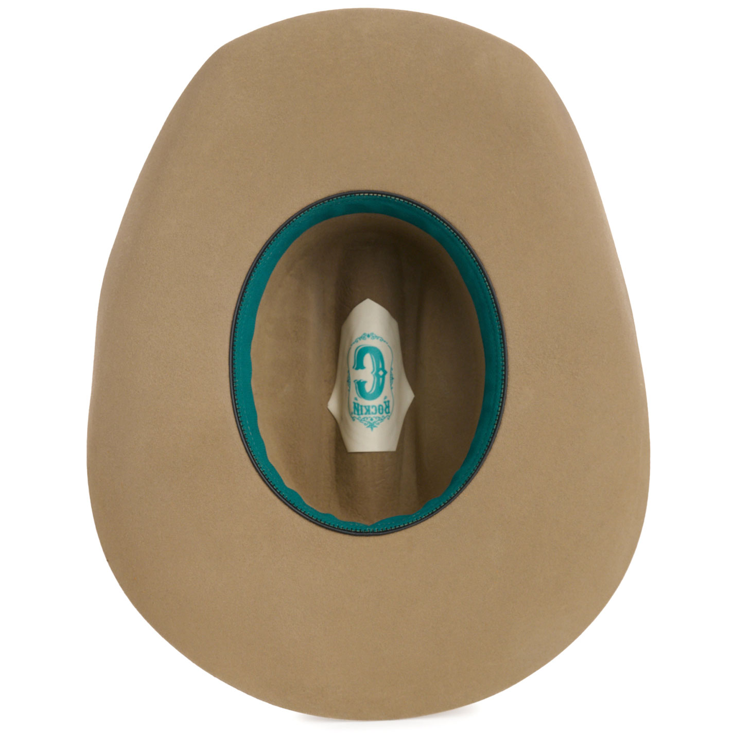 Rockin C Women's Stone Wesley Tooled Leather Band Felt Western Hat - Image 2