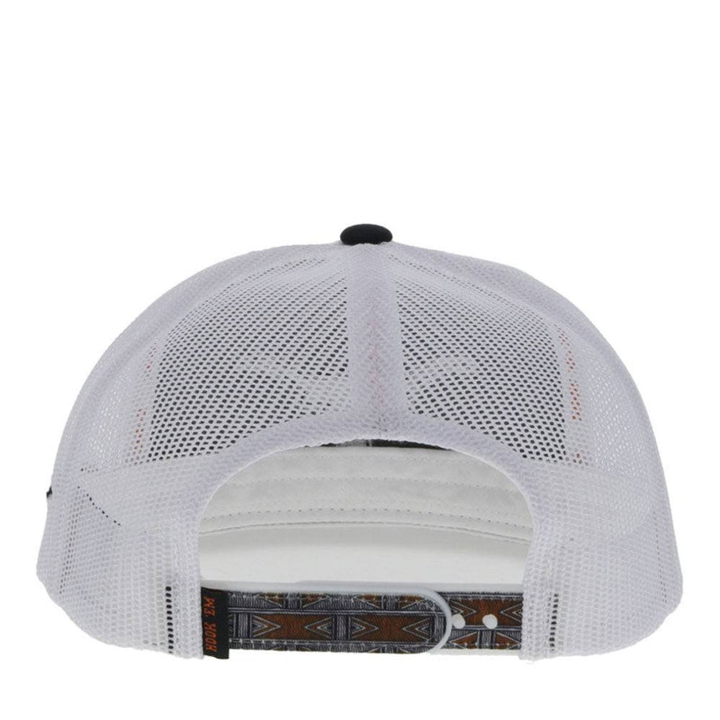 Hooey Collegiate Collection Men's Black & White Longhorn Logo Cap - Image 1