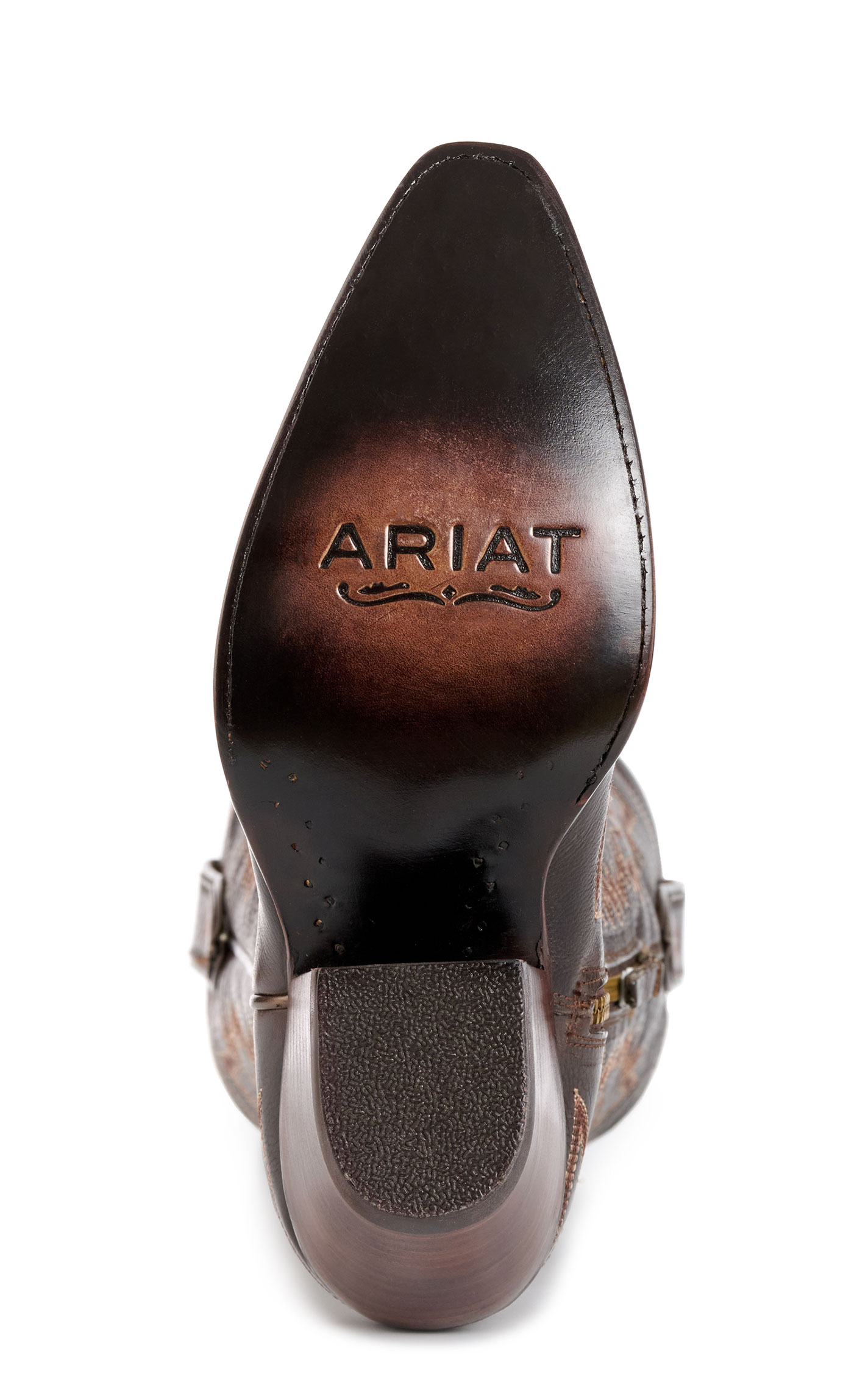 Ariat Women’s Casanova Rich Chocolate Snip Toe Tall Cowboy Boots - Image 1