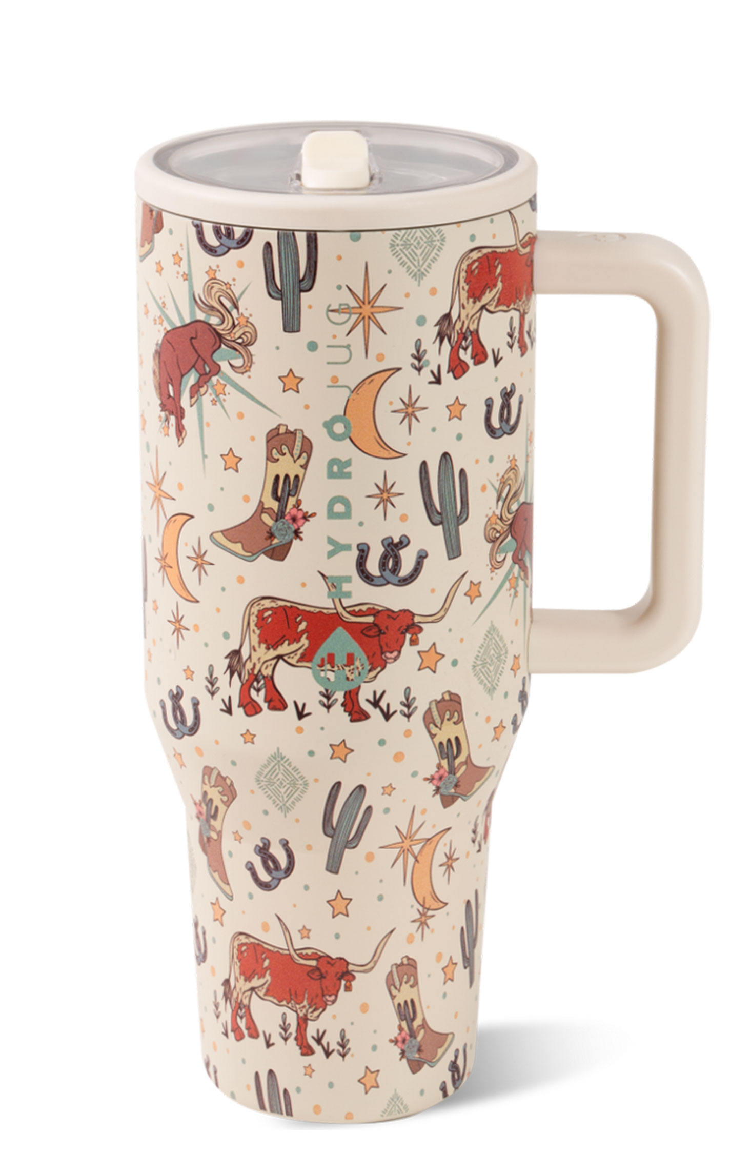 HydroJug Rodeo Print 40 oz Traveler Insulated Mug - Image 1