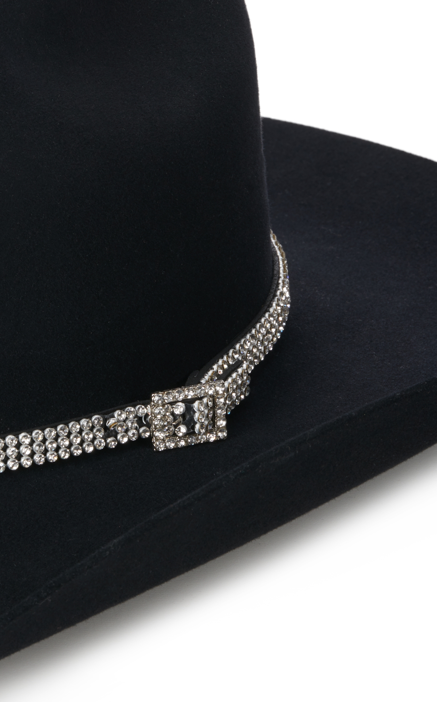 3D Belt Co. Clear Crystal Fashion Hatband - Image 1