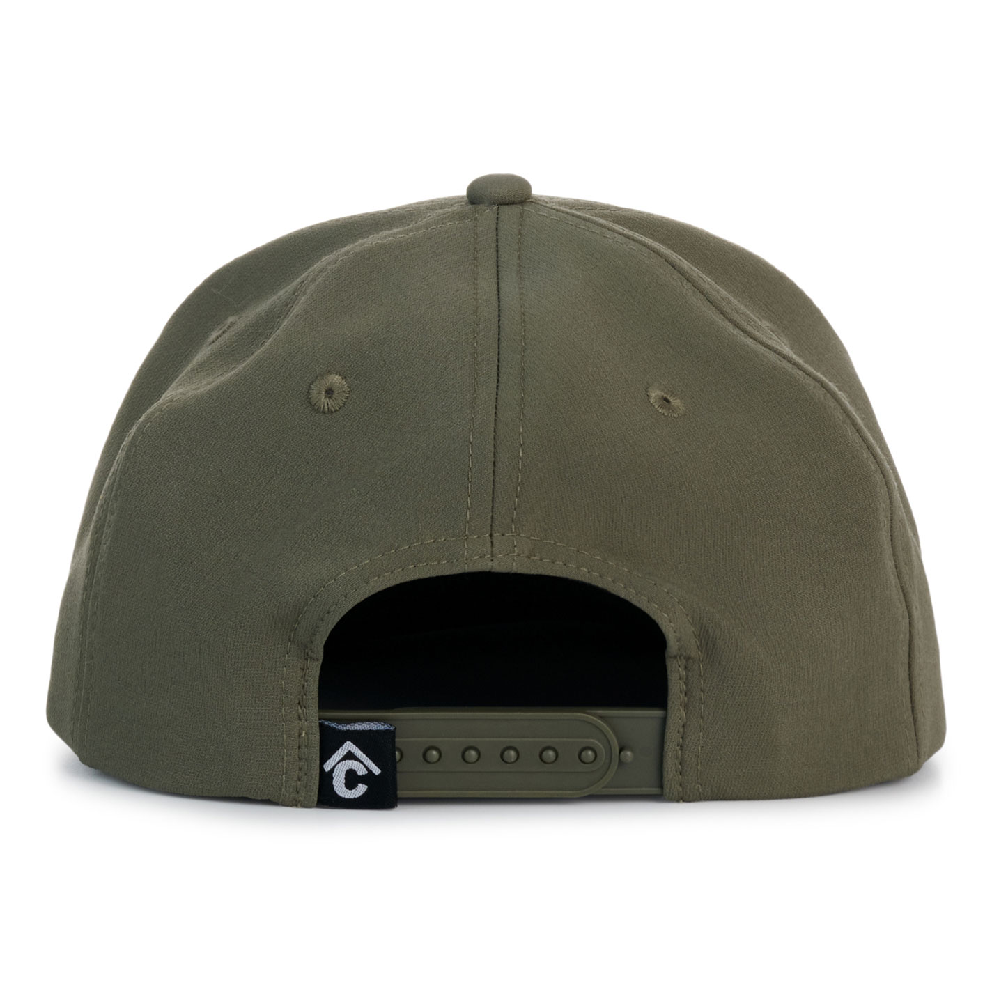 Rafter C Olive & Orange Logo Patch Cap - Image 1
