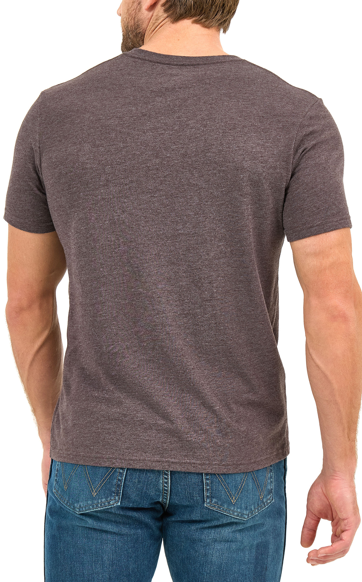 Wrangler Men's Chocolate Rope Logo Graphic T-Shirt - Image 1