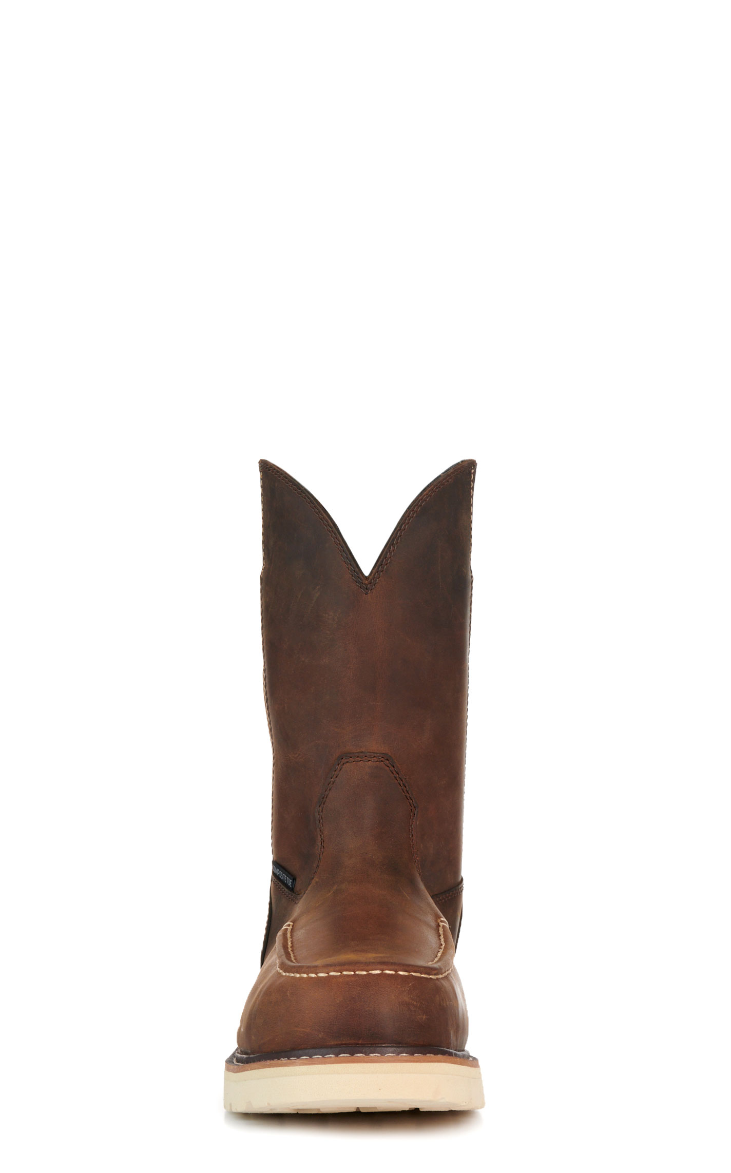 Ariat Men's Distressed Brown Rebar Composite Toe Work Boots - Image 1