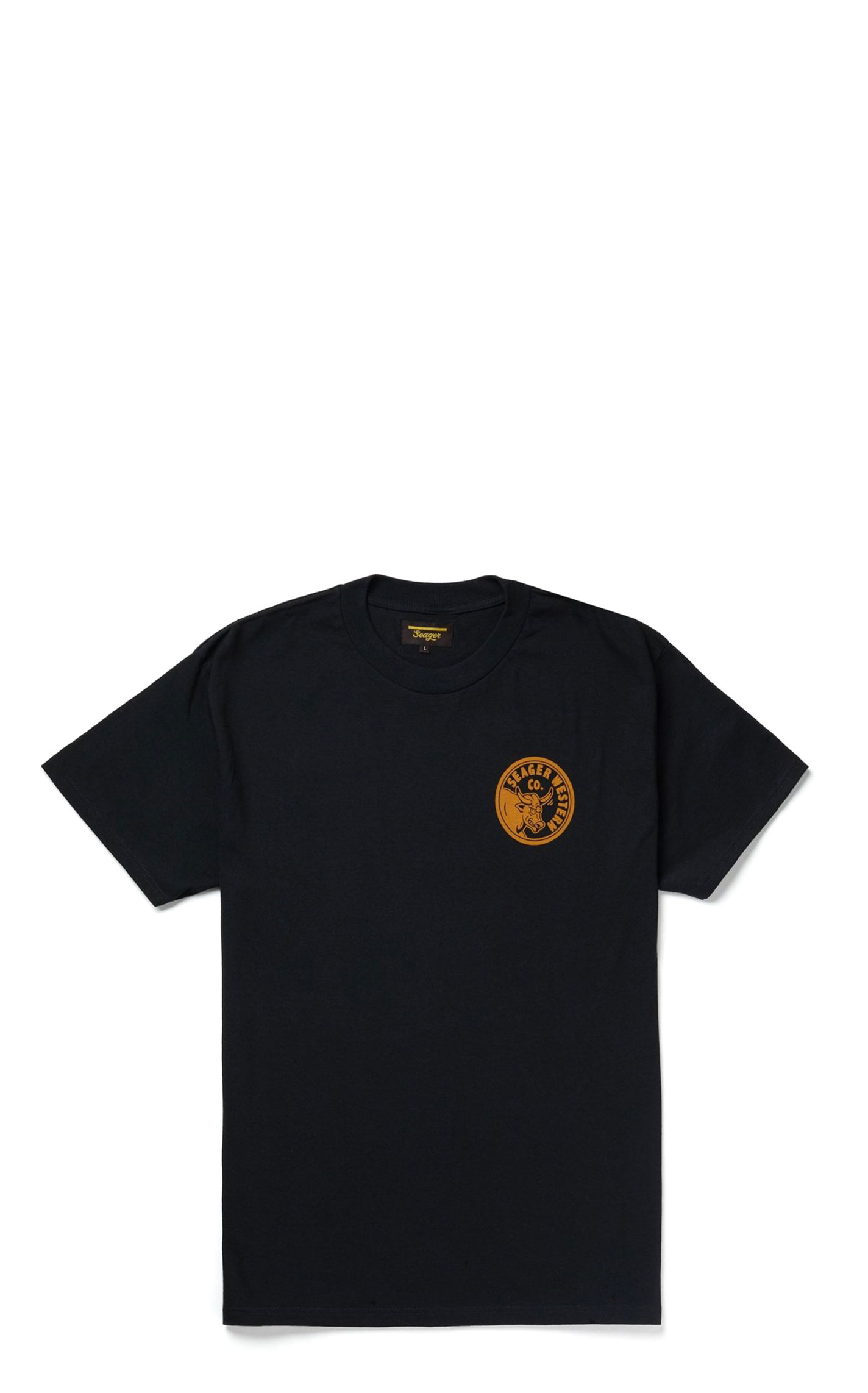 Seager Apparel Men’s Black Jaripeo T-Shirt - Image 1
