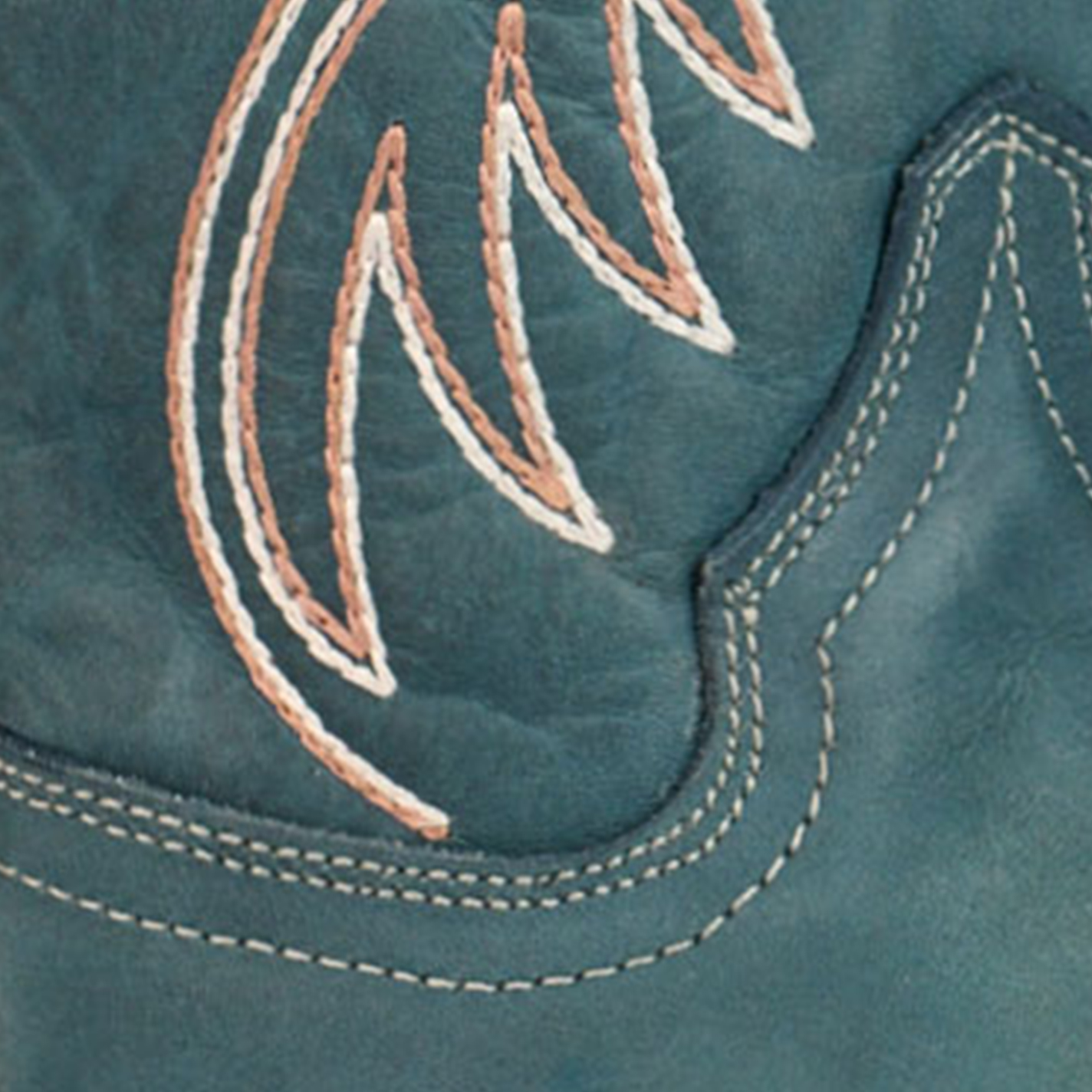 Corral Women's Distressed Blue Snip Toe Cowboy Boots - Image 1