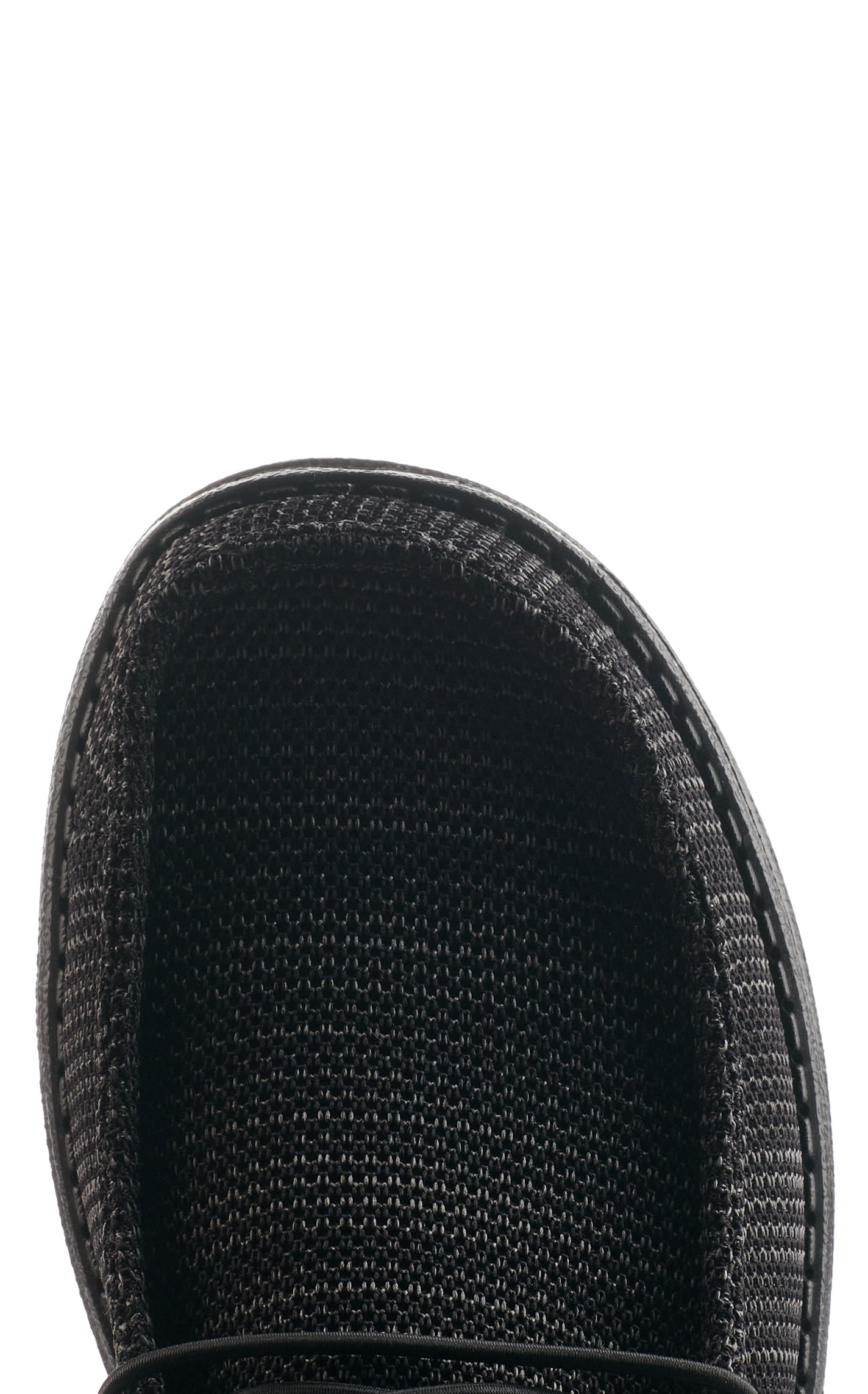 Hey Dude Men's Wally Stretch Sox Black Moc Toe Casual Shoes - Image 1