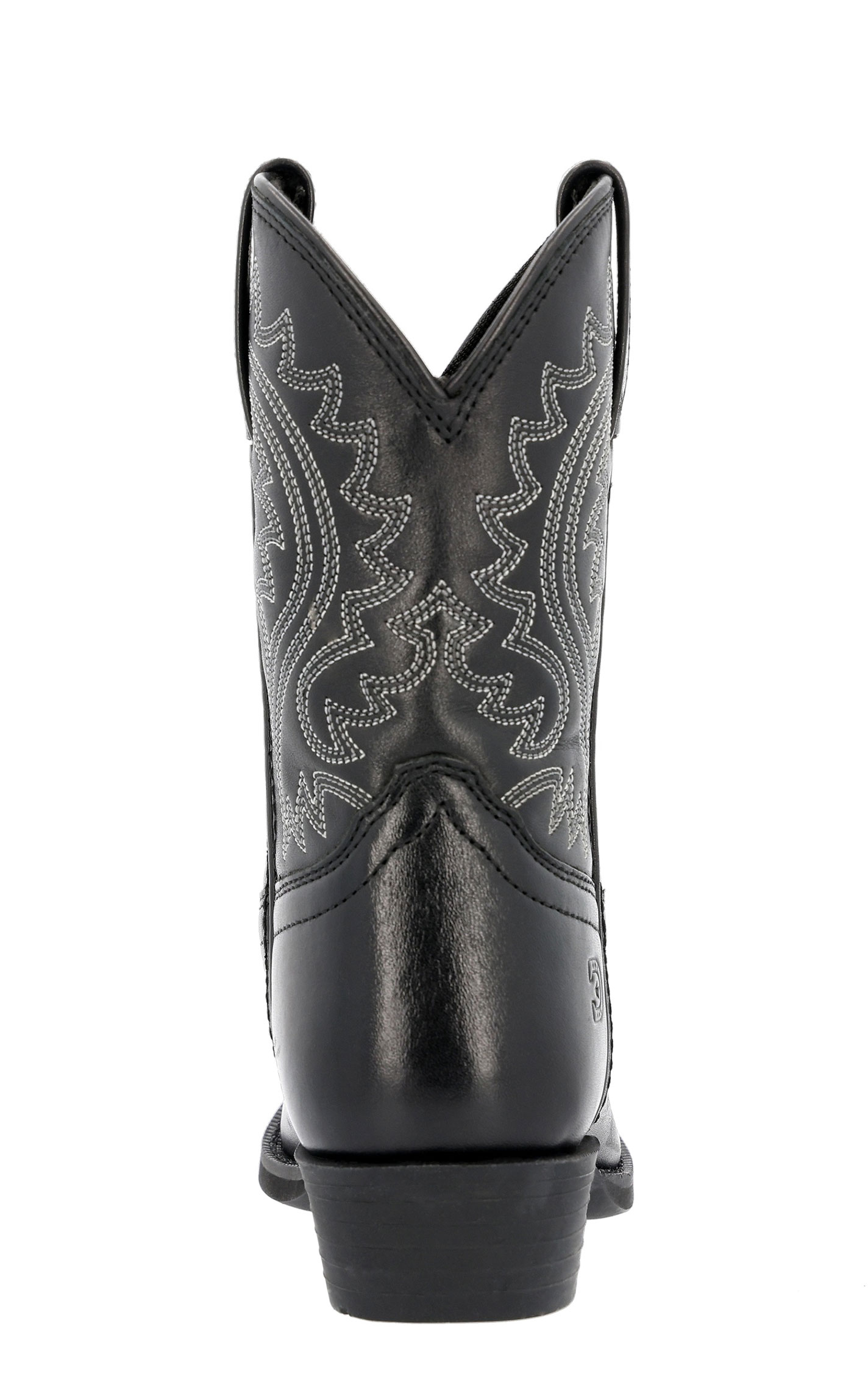 Durango Youth Black Shyloh Round Toe Cowboy Boots - Image 1