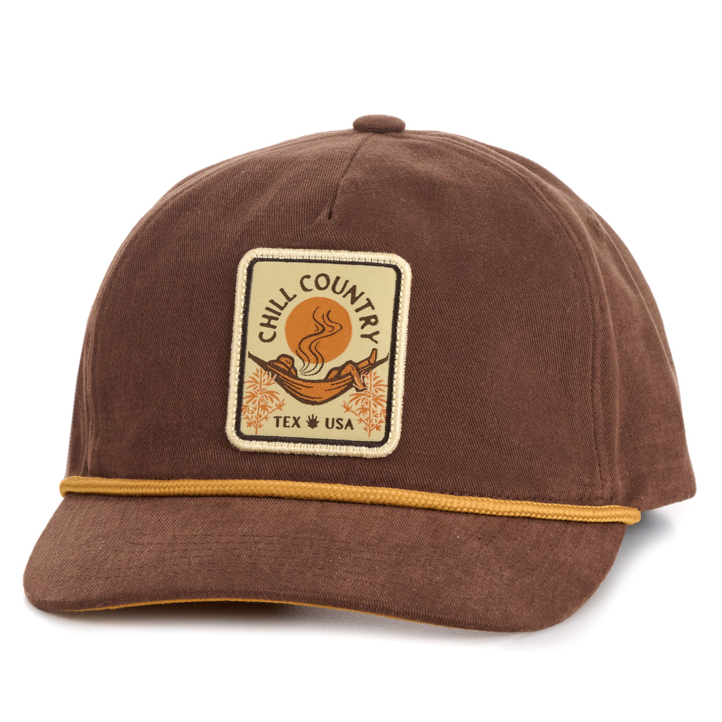 Texas Hill Country Provisions Chocolate Chill Country Patch Cap - Image 1