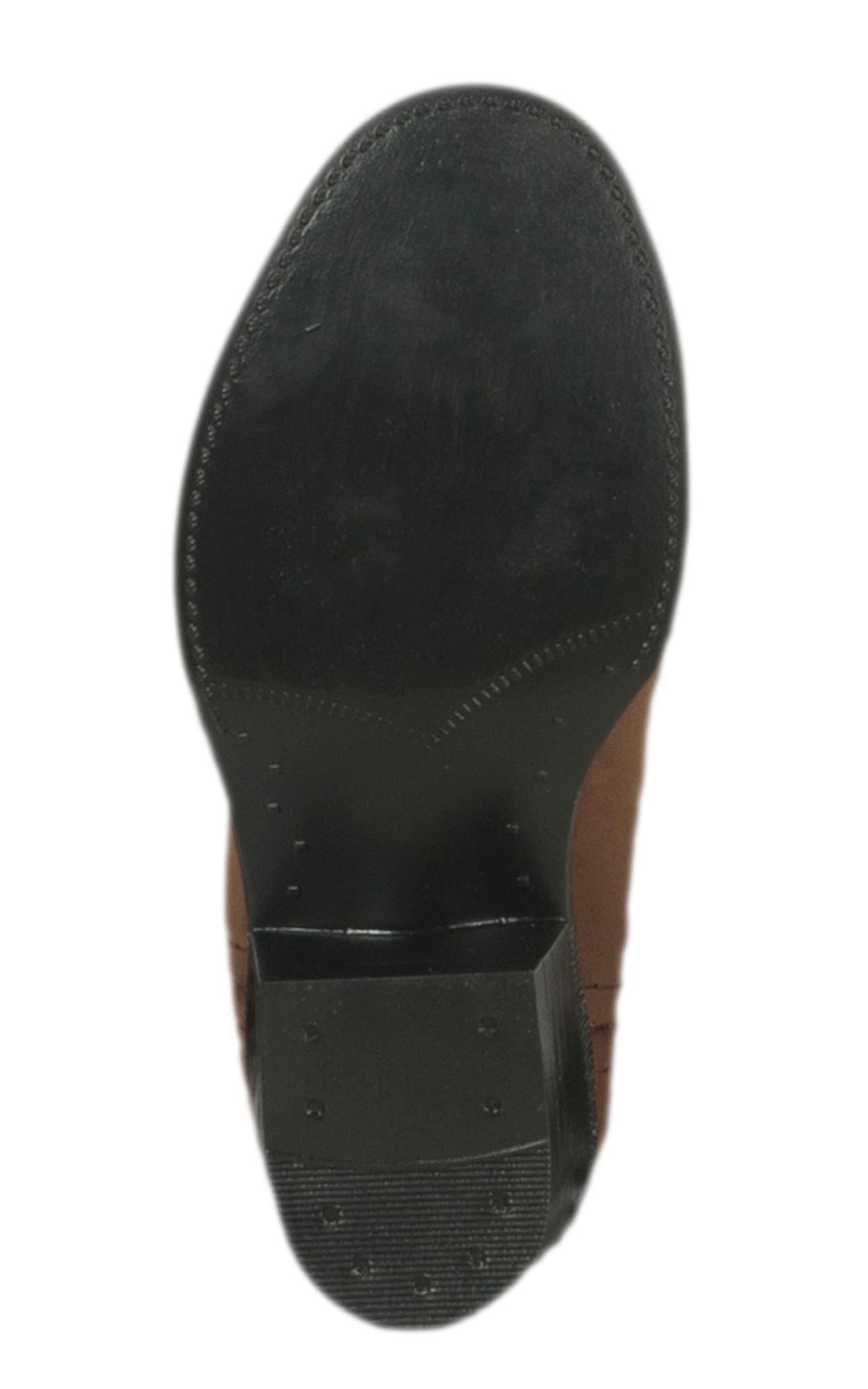 Old West Toddler Corona Calf Brown Fringe Boots - Image 1