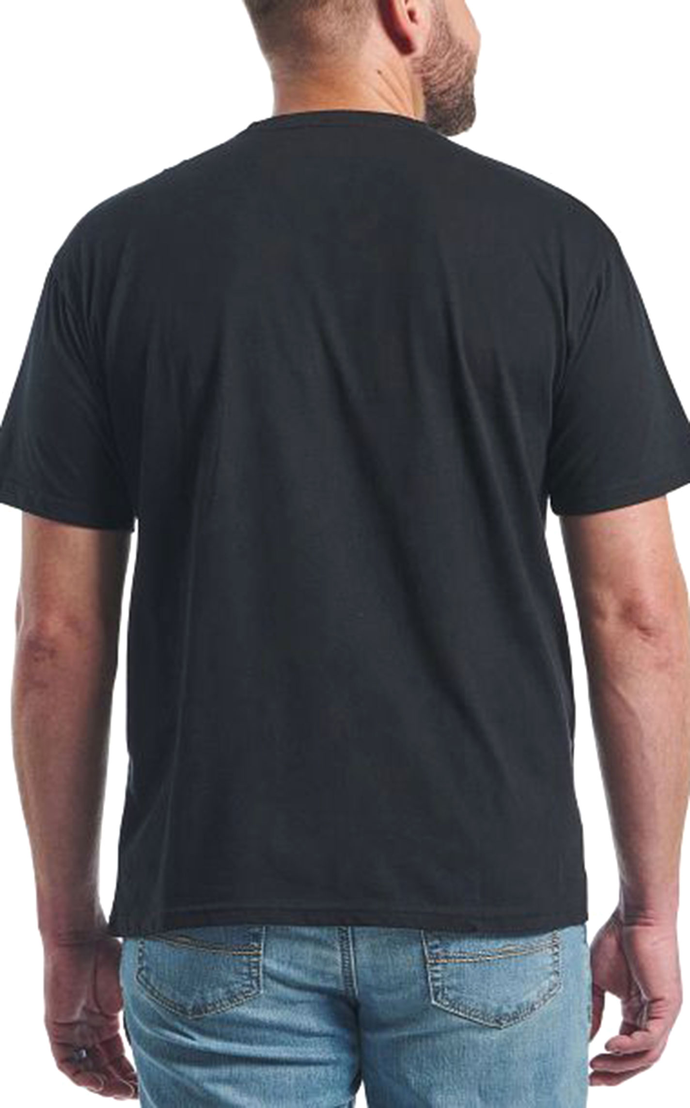 Justin Men's Black Standard of the West Logo Graphic T-Shirt - Image 1