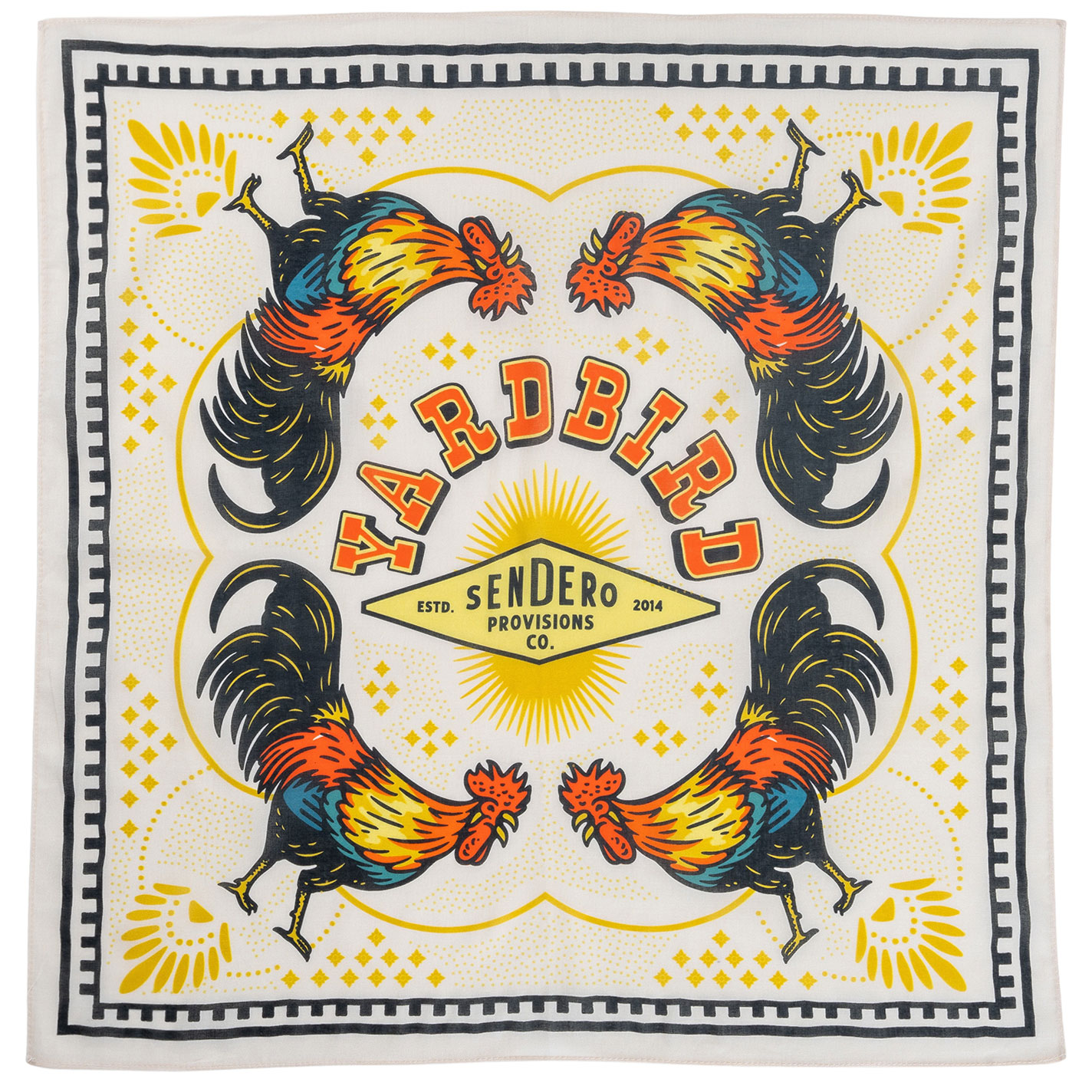 Sendero Provisions Co. Colorful Yardbird Bandana  - Image 1