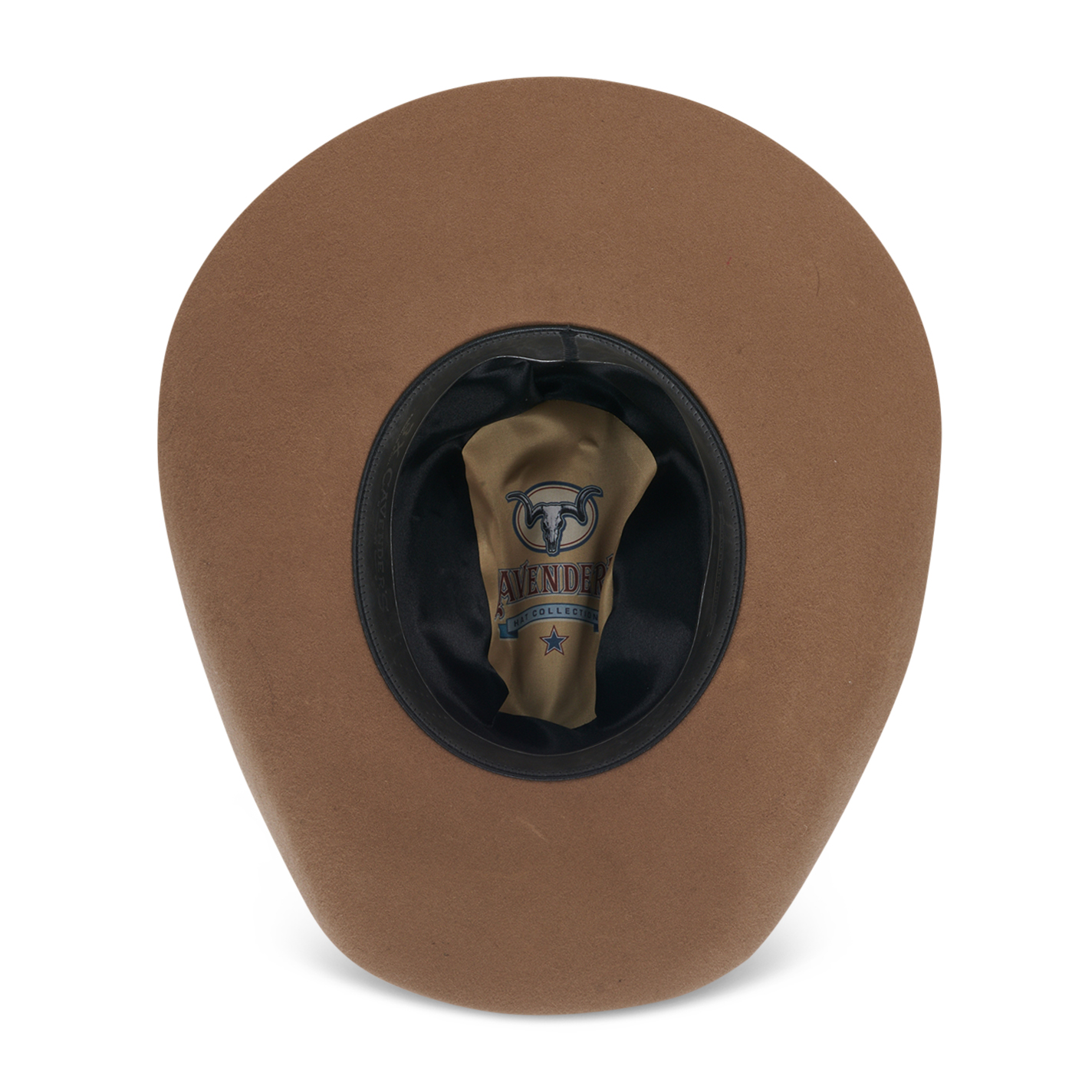 Cavender's 3X Pecan Duke Crown Wool Cowboy Hat - Image 1