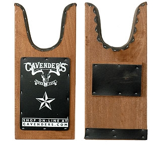 M&F Boot Jack - Heavy Stained Logo - Image 1
