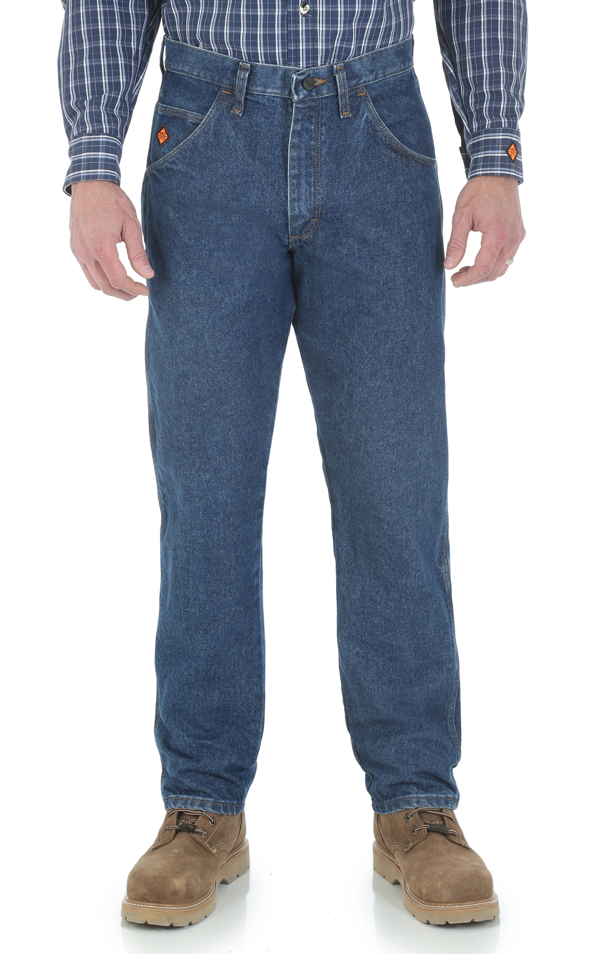 Wrangler FR Relaxed Fit 5 Pocket Work Jean - Image 1