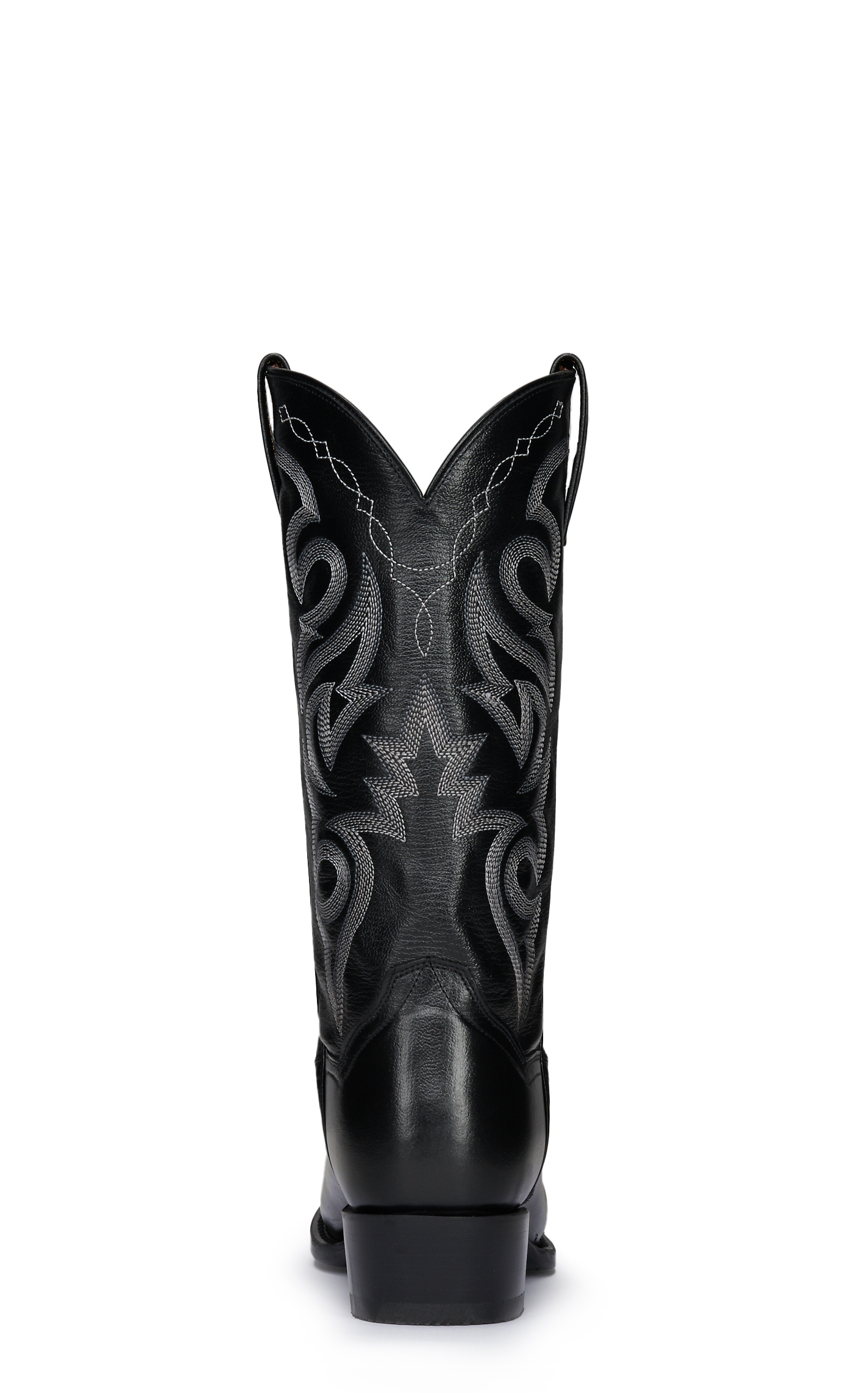 Dan Post Men's Black Marble Round Toe Cowboy Boot - Image 1