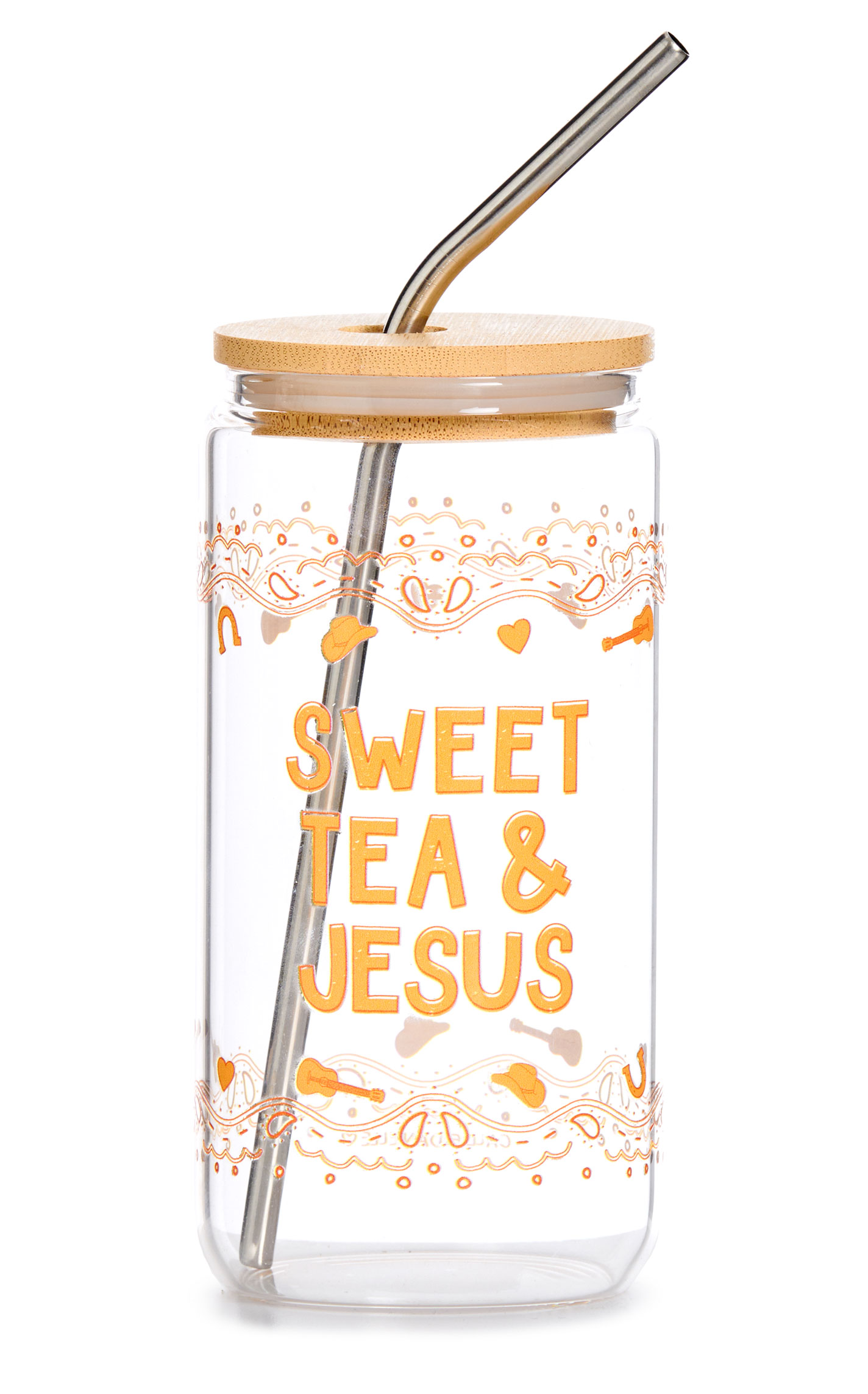 Callie Danielle Southern Collection Sweet Tea Glass Drinkware - Image 1