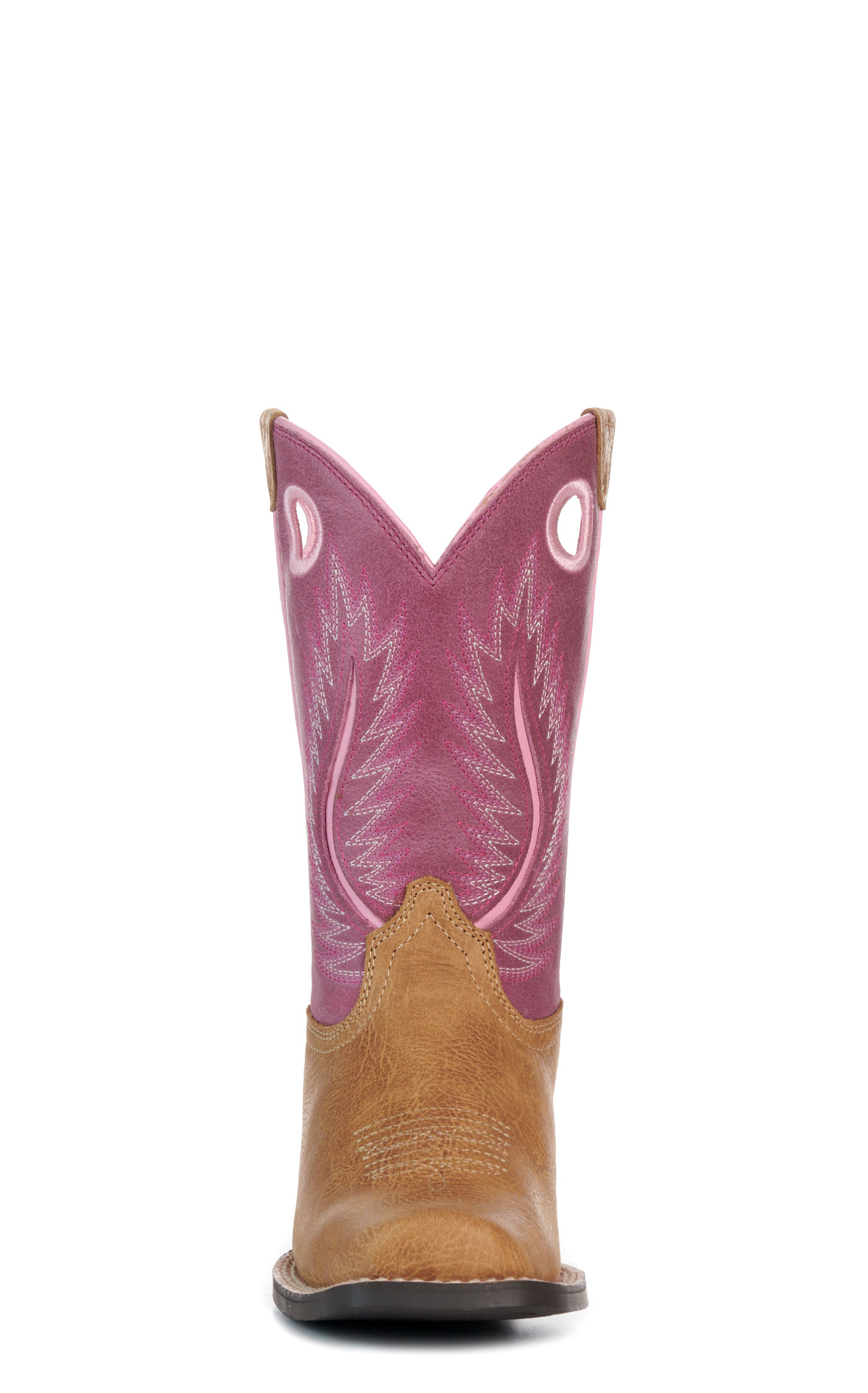 Ariat Youth Futurity Fort Worth Cottage and Rosebud Cutter Toe Cowboy Boots - Image 1