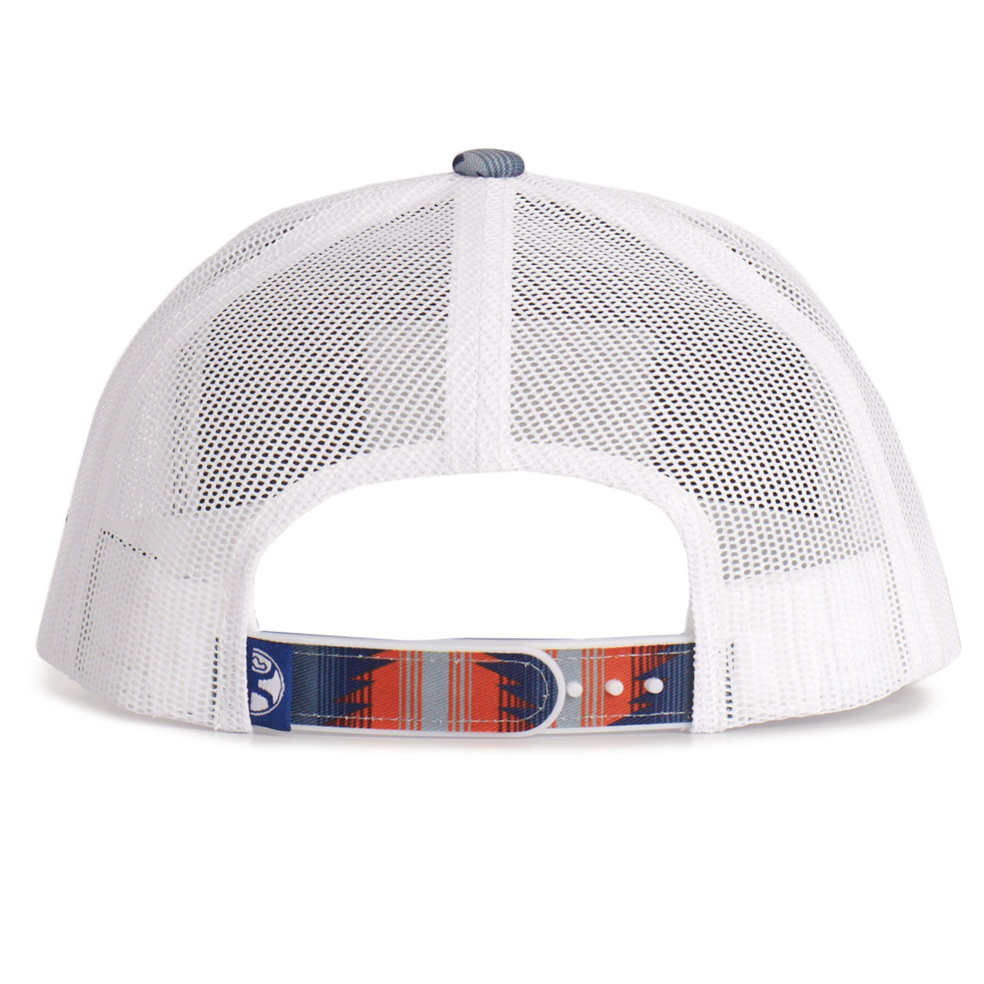 Hooey Men's Navy & White Aztec Serape Flat Bill Cap - Image 1