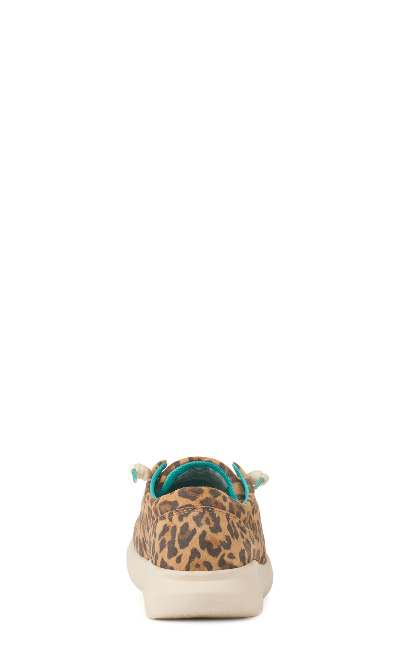 Ariat Women's Hilo Lively Leopard Print Canvas Lace Up Casual Shoes - Image 1