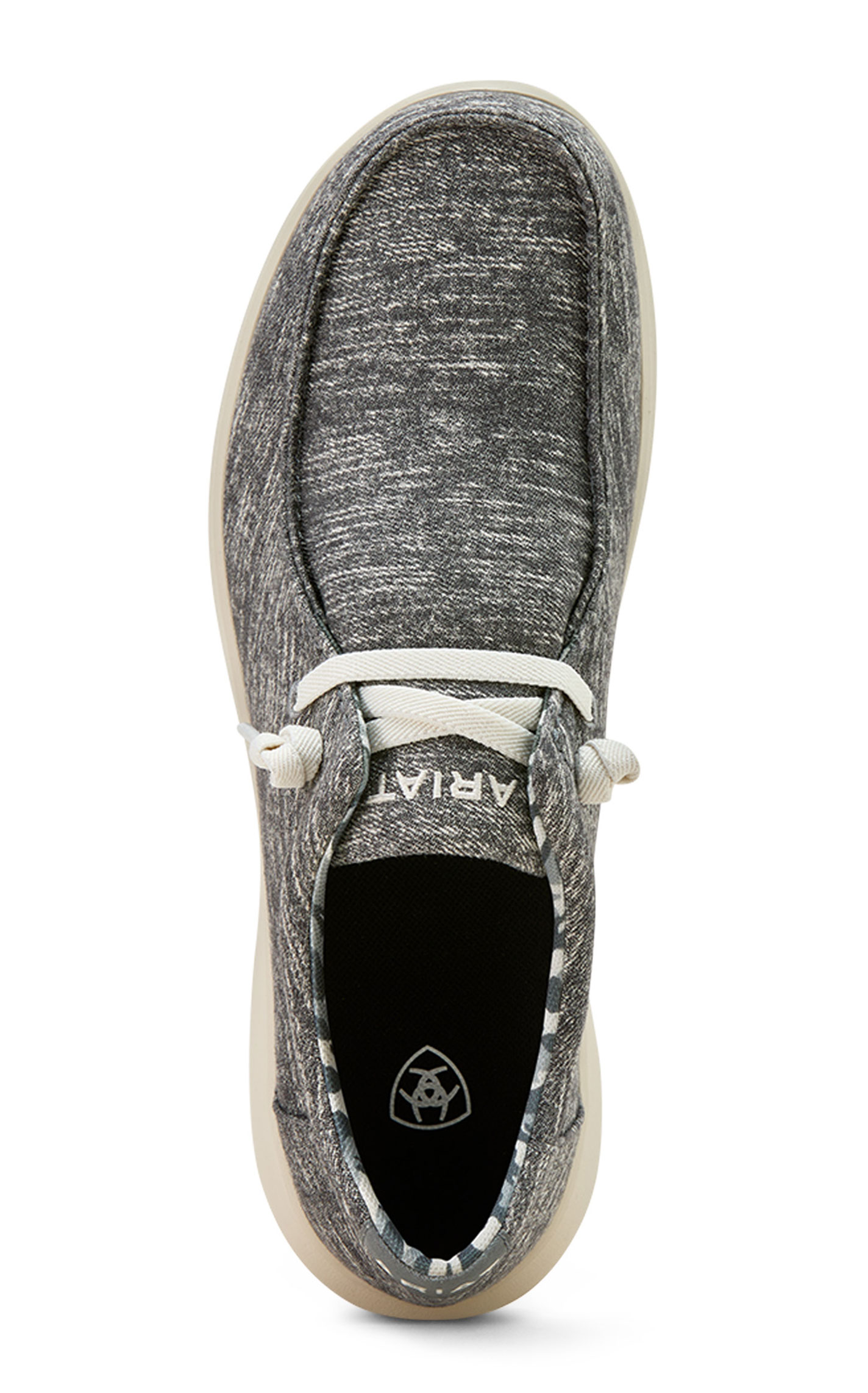 Ariat Men's Hilo Washed Gray Moc Toe Casual Shoes - Image 1