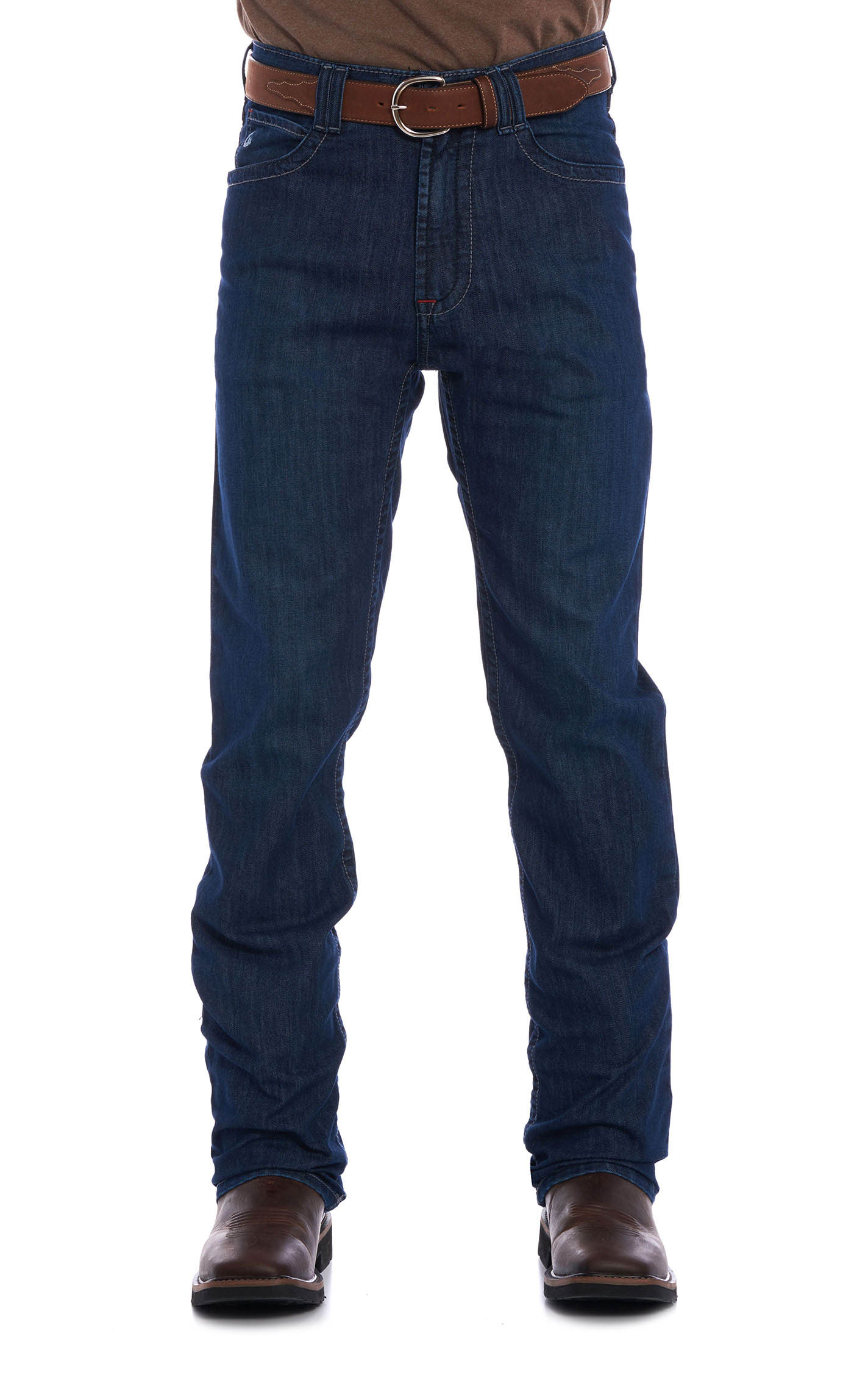 LAPCO Men's FR Comfort Flex 11oz. Cotton Blend Work Jeans - Image 1