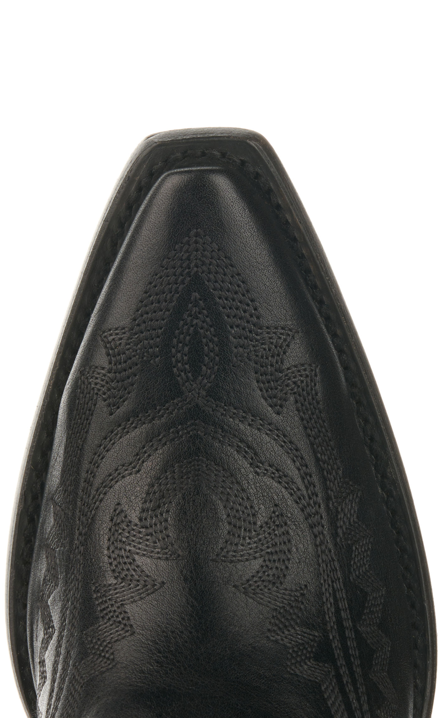Ariat Women's Casanova Obsidian Black Snip Toe Tall Cowboy Boots - Image 1