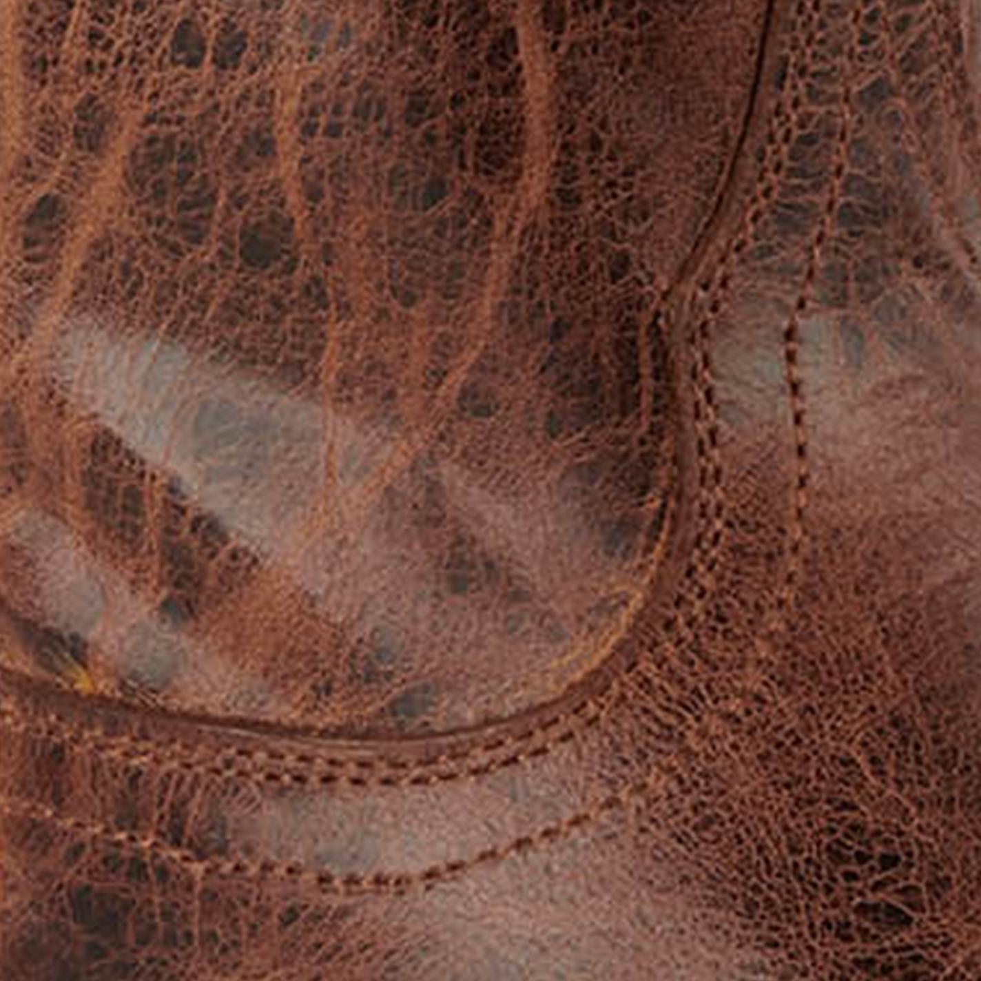 Cavender's Women's Rust Floral Embroidered Snip Toe Cowboy Boots - Image 1