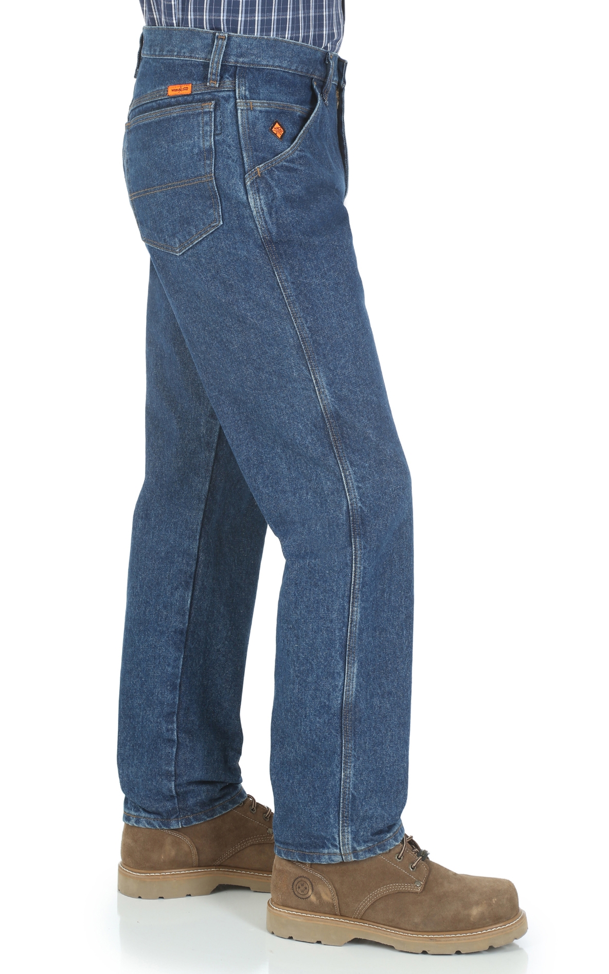 Wrangler FR Relaxed Fit 5 Pocket Work Jean - Image 1