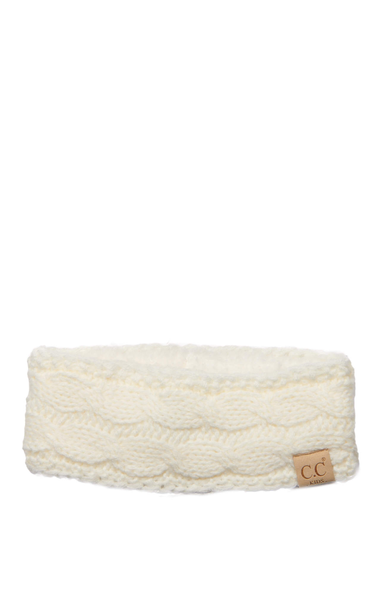 C.C. Brands Kids' Ivory Headwrap - Image 1