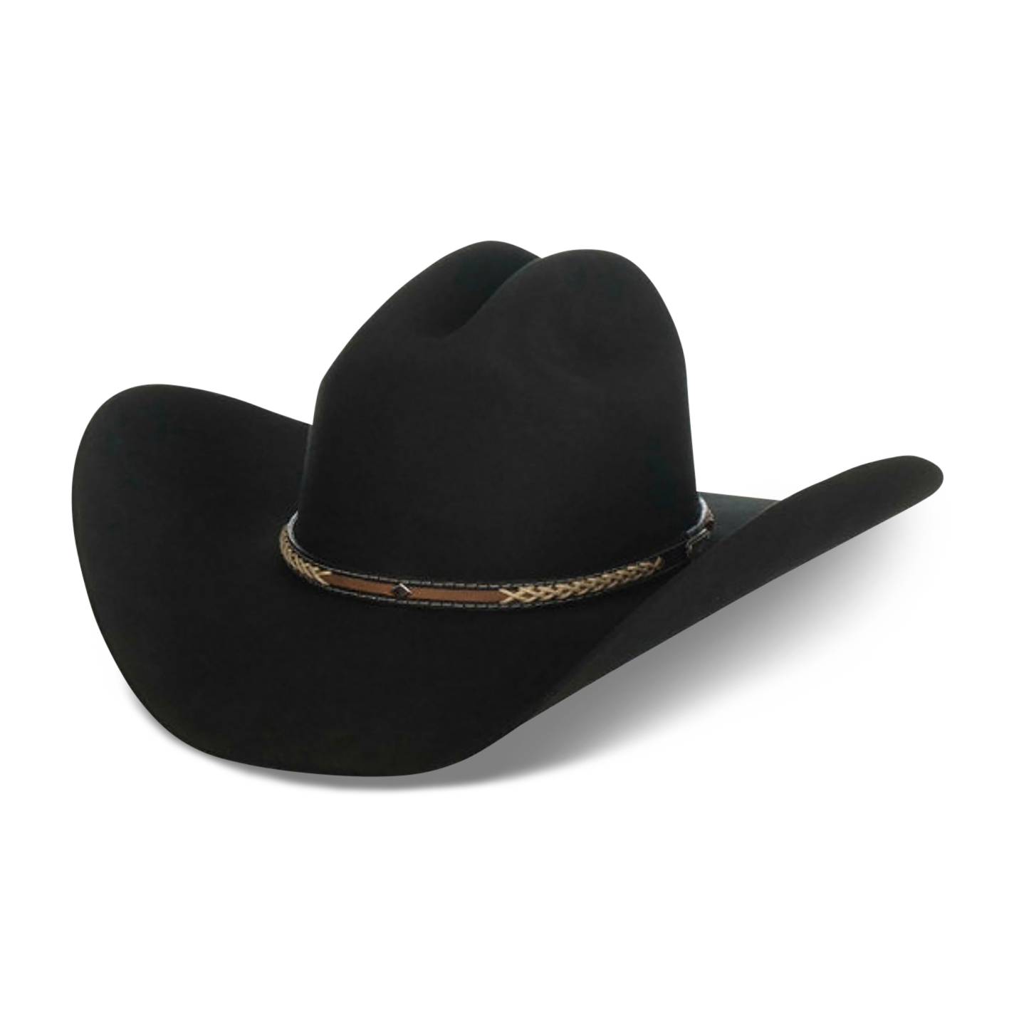 Cavender's Cowboy Collection 3X Black Pistol Creek Premium Wool Cowboy Hat - Image 1